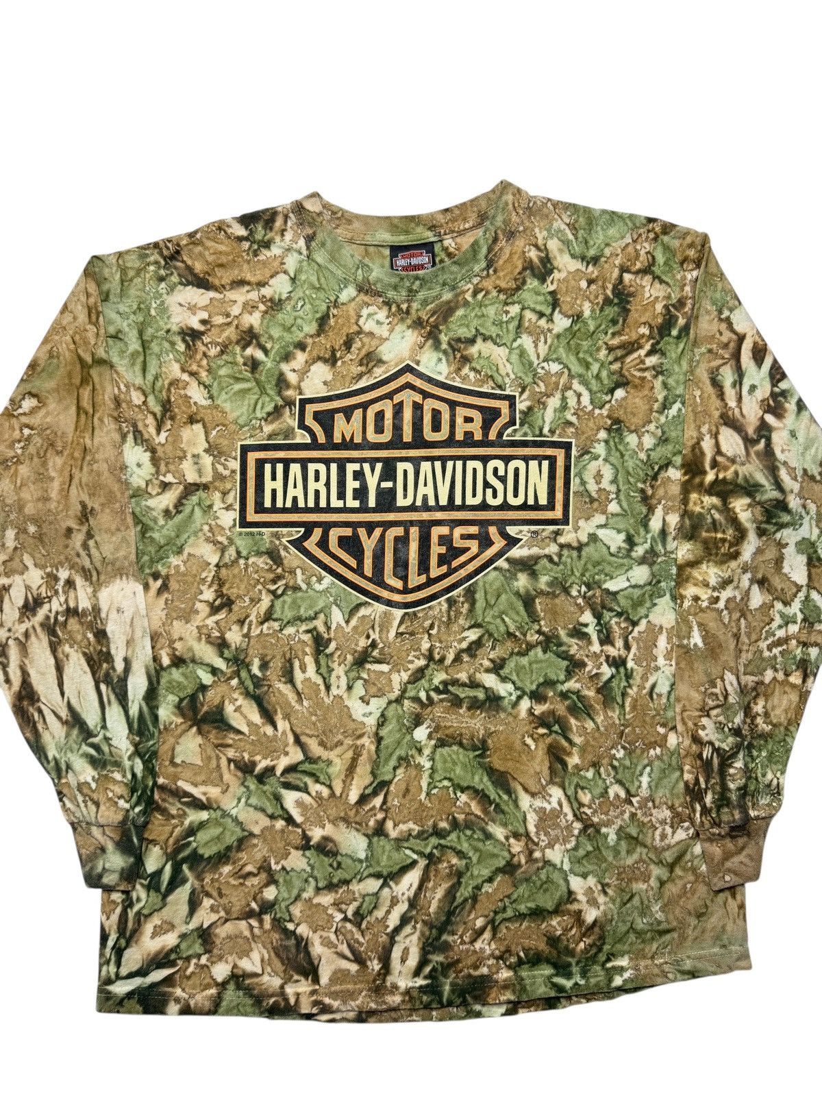 Harley Davidson Y2K Camo Harley Davidson Tee Shirt Size US L / EU 52-54 / 3 - 2 Thumbnail