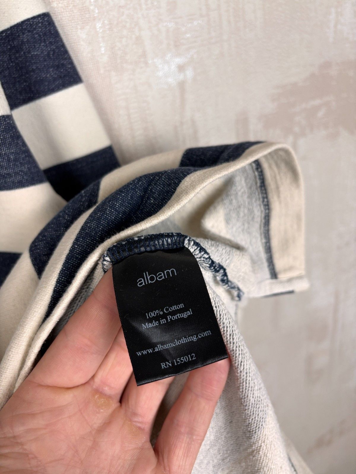 Albam Albam Crew Neck Sweatshirt Striped Size M Heavy Cotton Size US M / EU 48-50 / 2 - 13 Thumbnail