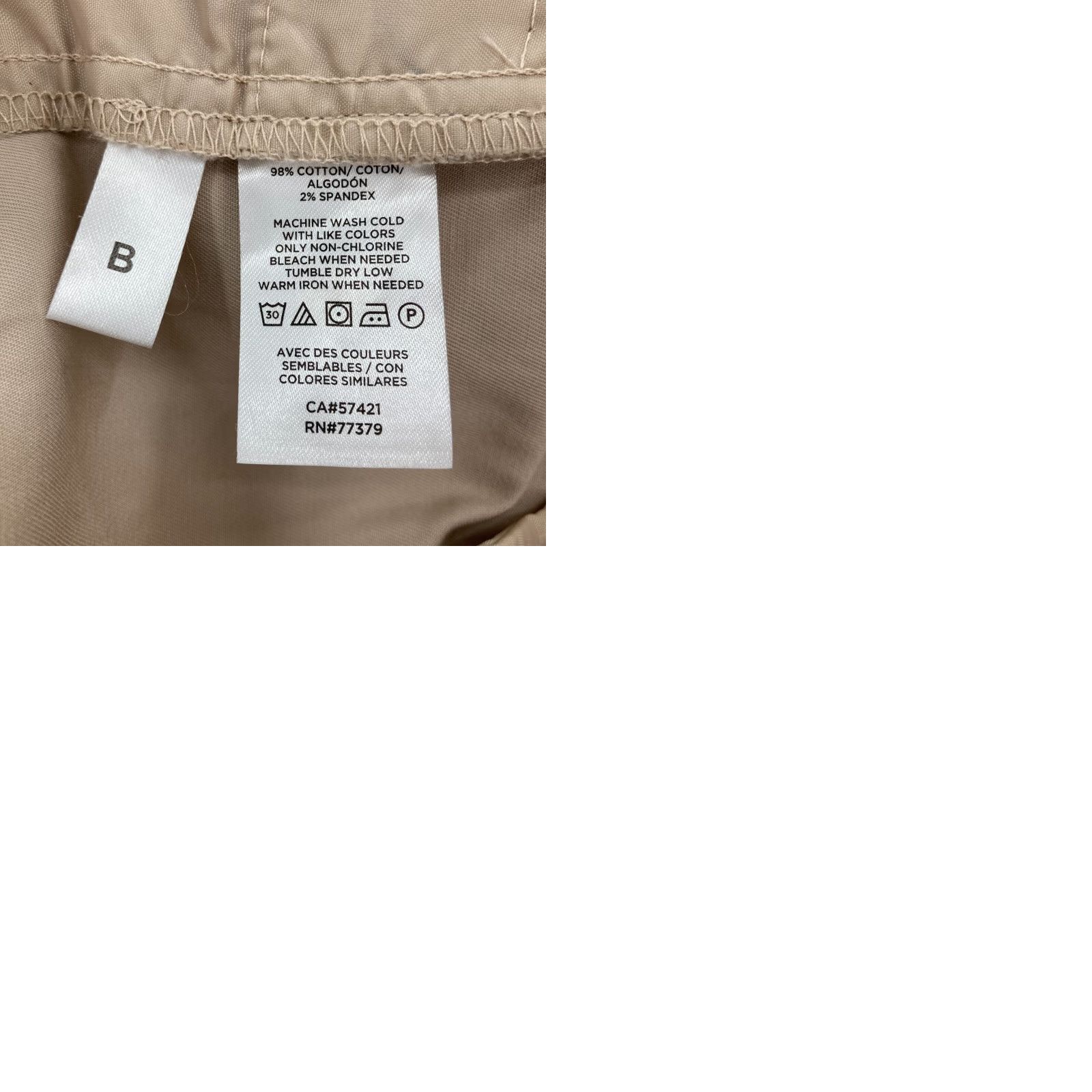 Ann Taylor Ann Taylor Factory Ankle Pant Women's 8P Petite Brown Stretch Mid Rise Career Pant Size 30" / US 8 / IT 44 - 9 Thumbnail