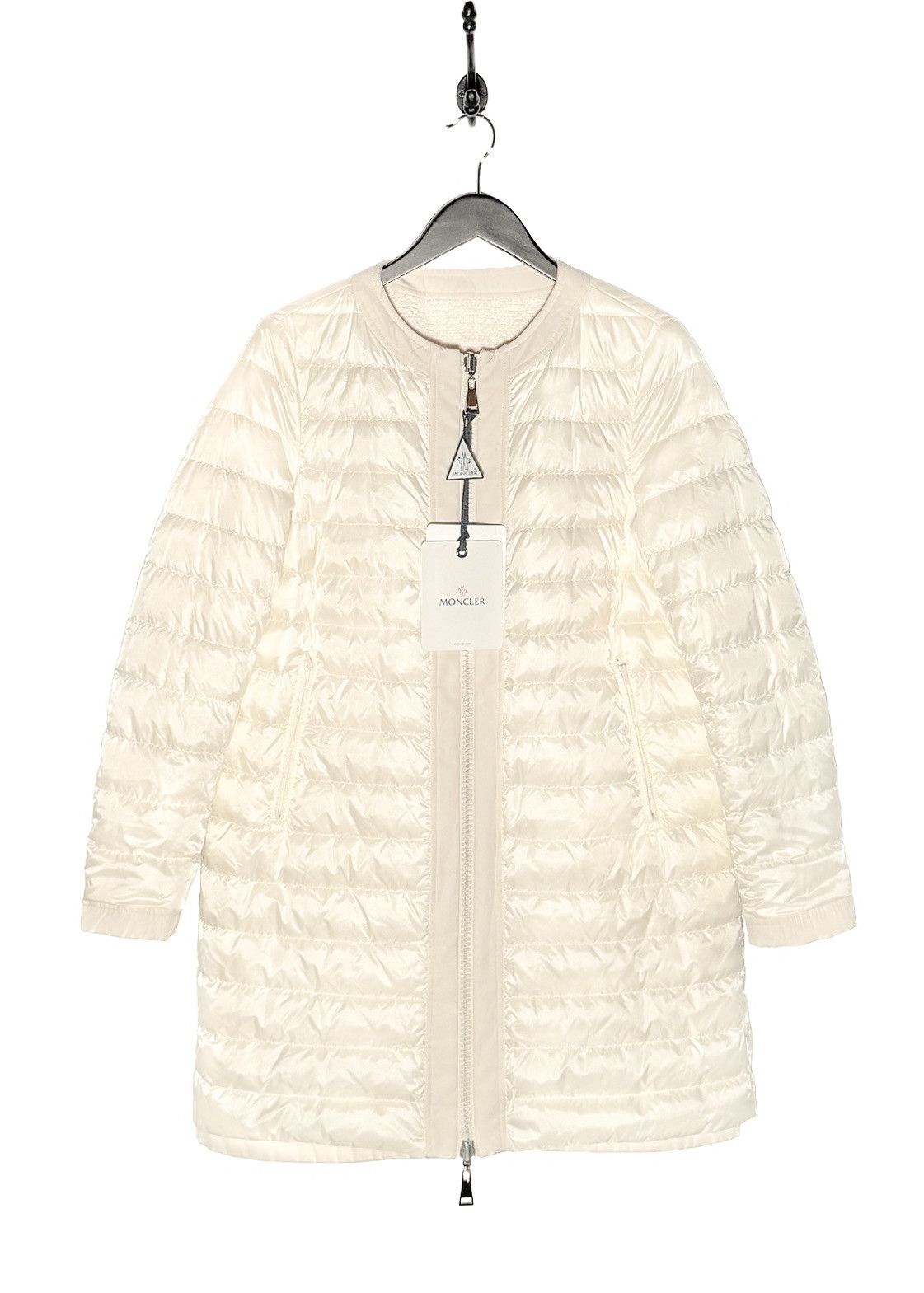 Moncler Moncler Freesia Reversible Tweed Quilted Down Coat - SZ 3 Size L / US 10 / IT 46 - 5 Thumbnail