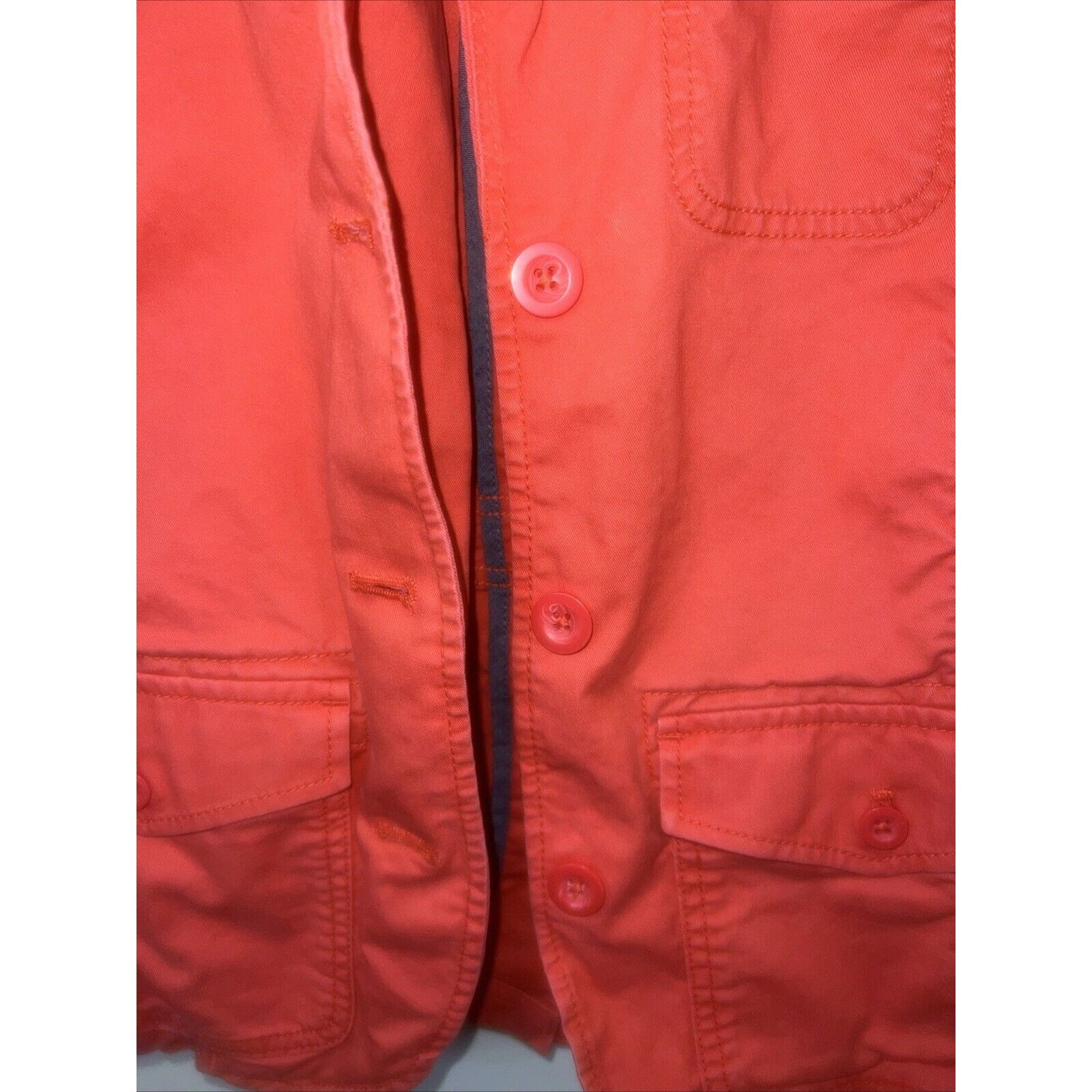 Eddie Bauer Eddie Bauer Blazer Chore Trucker Jacket Women’s 6 Pink Denim Size M / US 6-8 / IT 42-44 - 6 Thumbnail