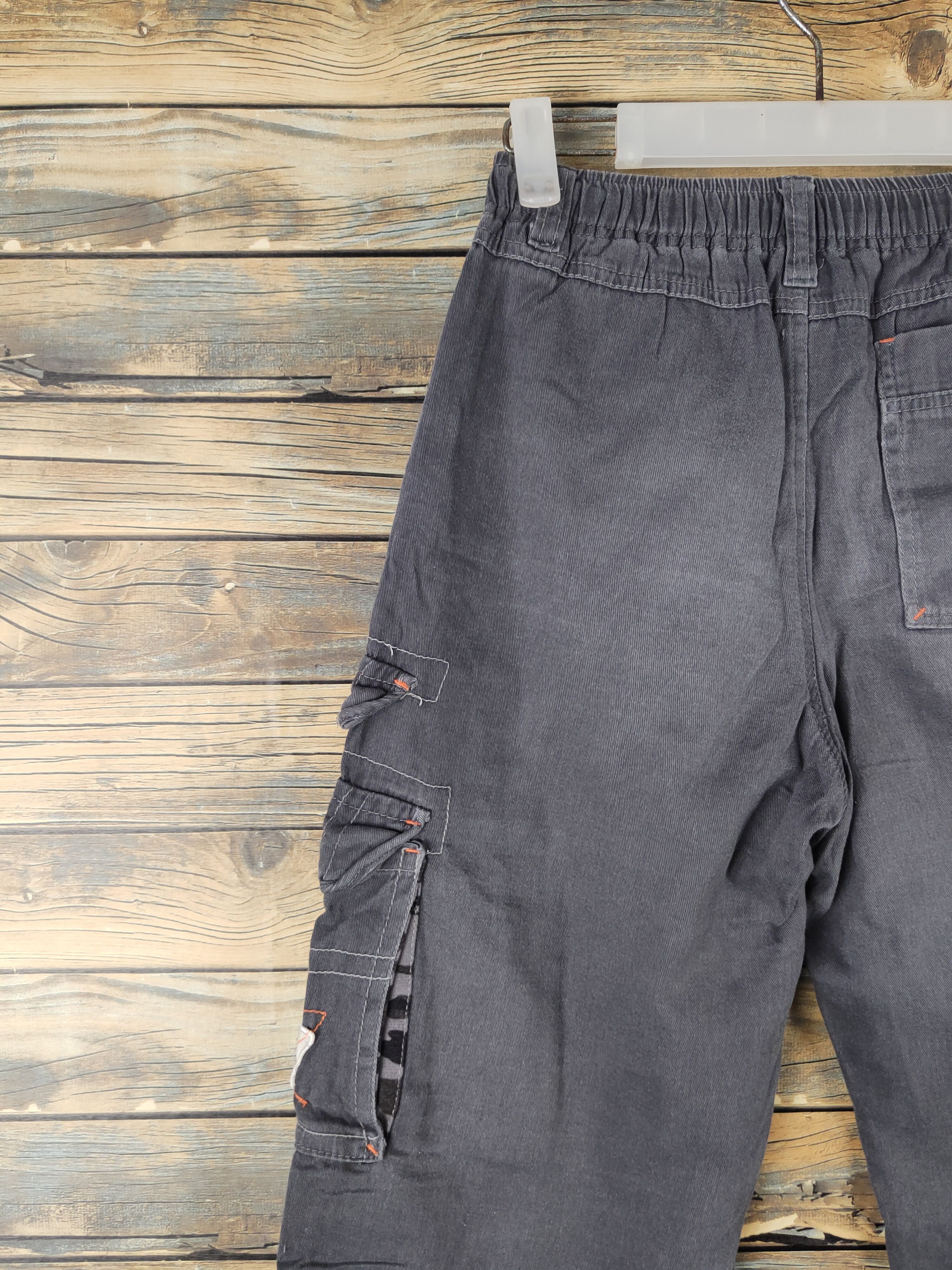 Japanese Brand DL TD Mania Dark Gray Multipocket Cargo Pants #2336 Size US 26 / EU 42 - 10 Thumbnail
