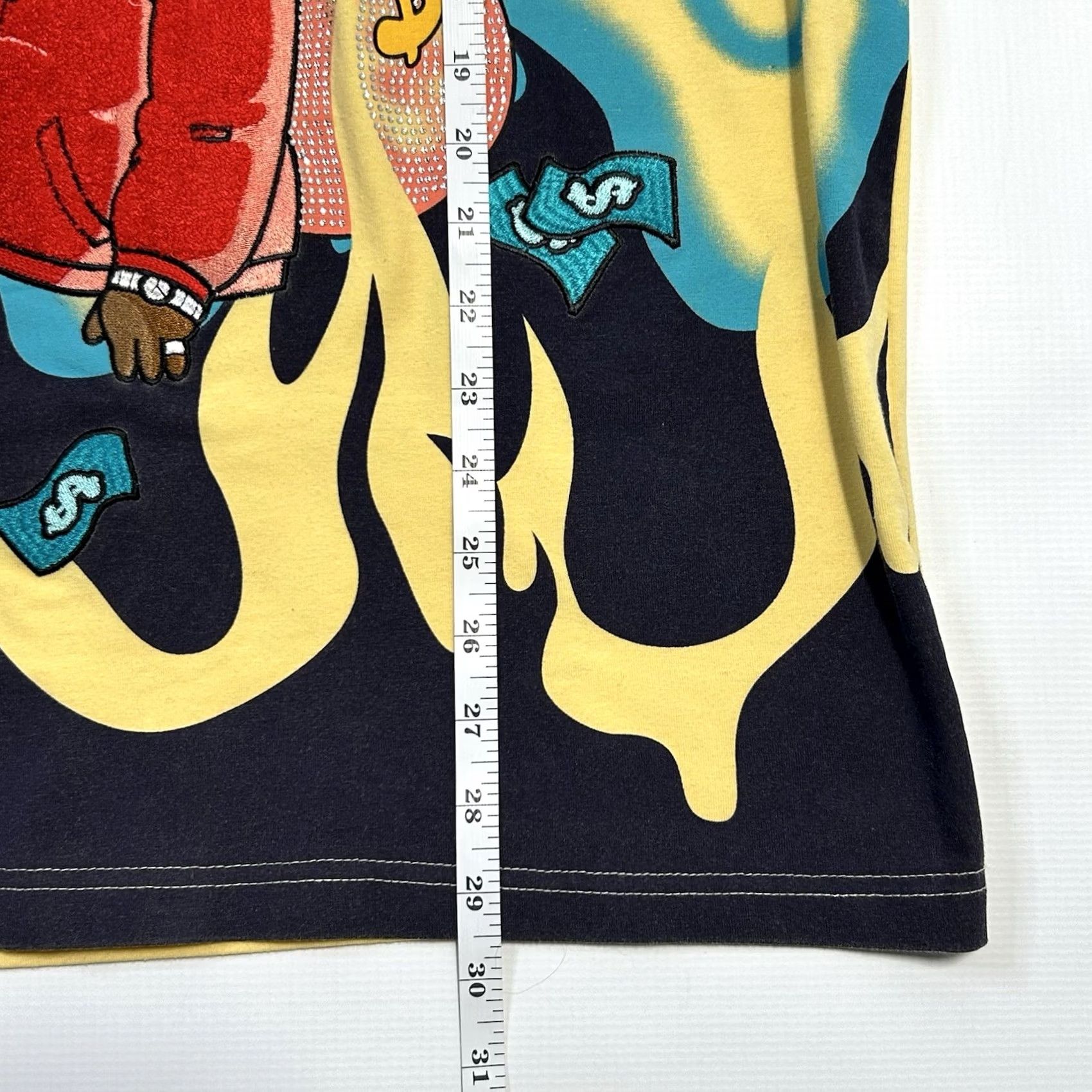 Vintage Bart Simpson Shirt Mens Medium King City Fashion Genuine Design 3D Money Bag Size US M / EU 48-50 / 2 - 6 Thumbnail