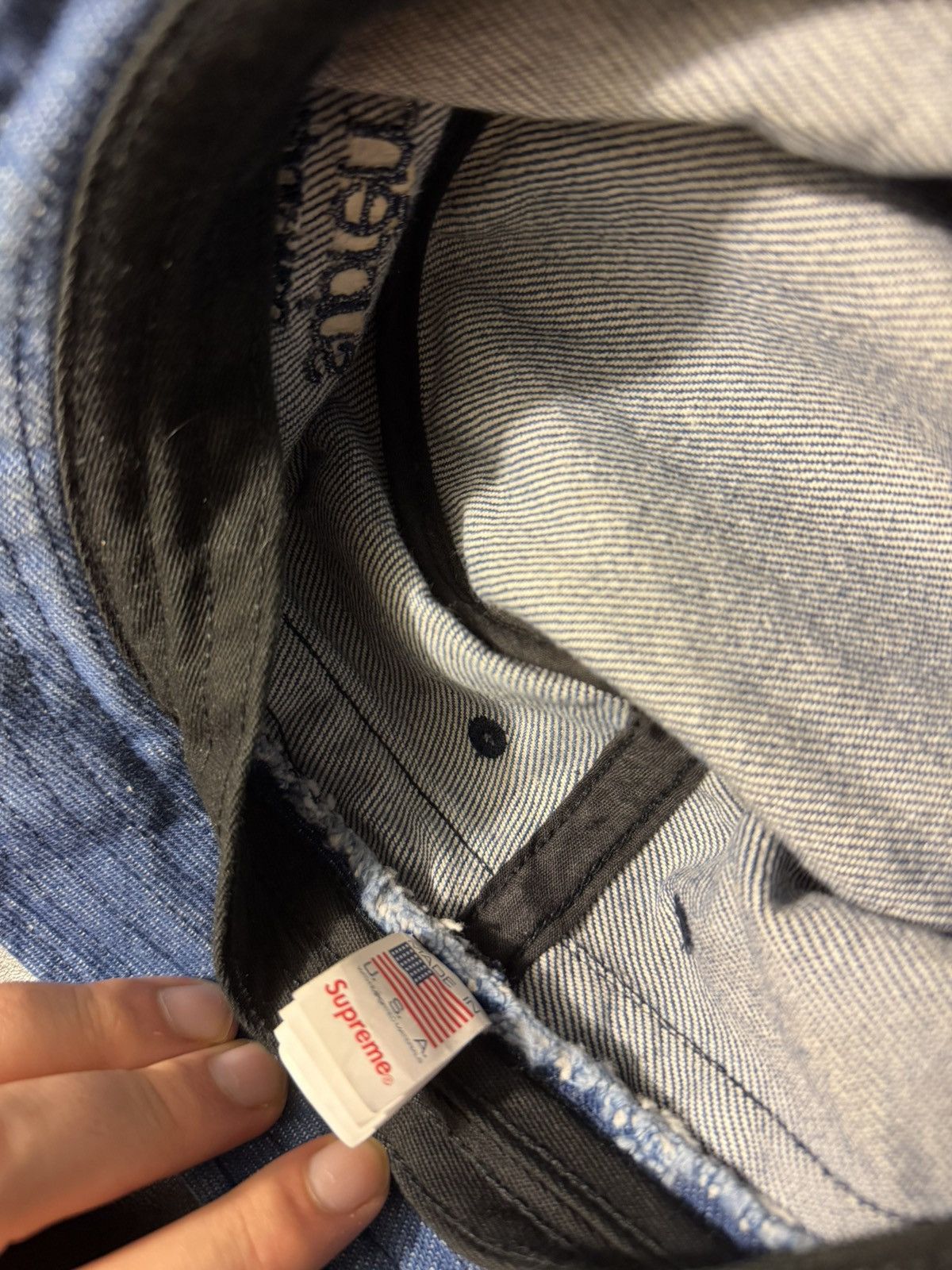 Supreme Supreme denim bucket hat Size ONE SIZE - 2 Thumbnail
