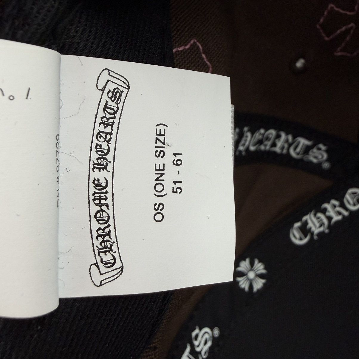 Chrome Hearts Chrome Hearts Brown Pink Patches Cap Hat Size ONE SIZE - 7 Thumbnail