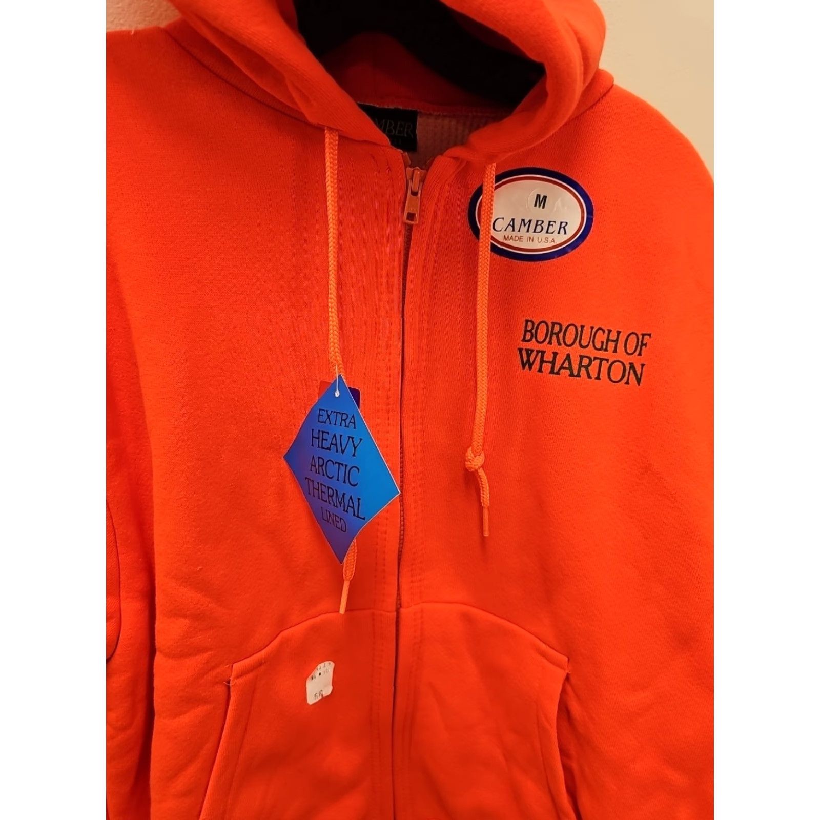 Vintage VINTAGE Camber Hoodie Full Zip Mens M Orange Heavyweight Insulated Lined Thermal Hooded Pockets USA 80s 90s Streetwear Skatework Extraneous? Size US M / EU 48-50 / 2 - 2 Thumbnail