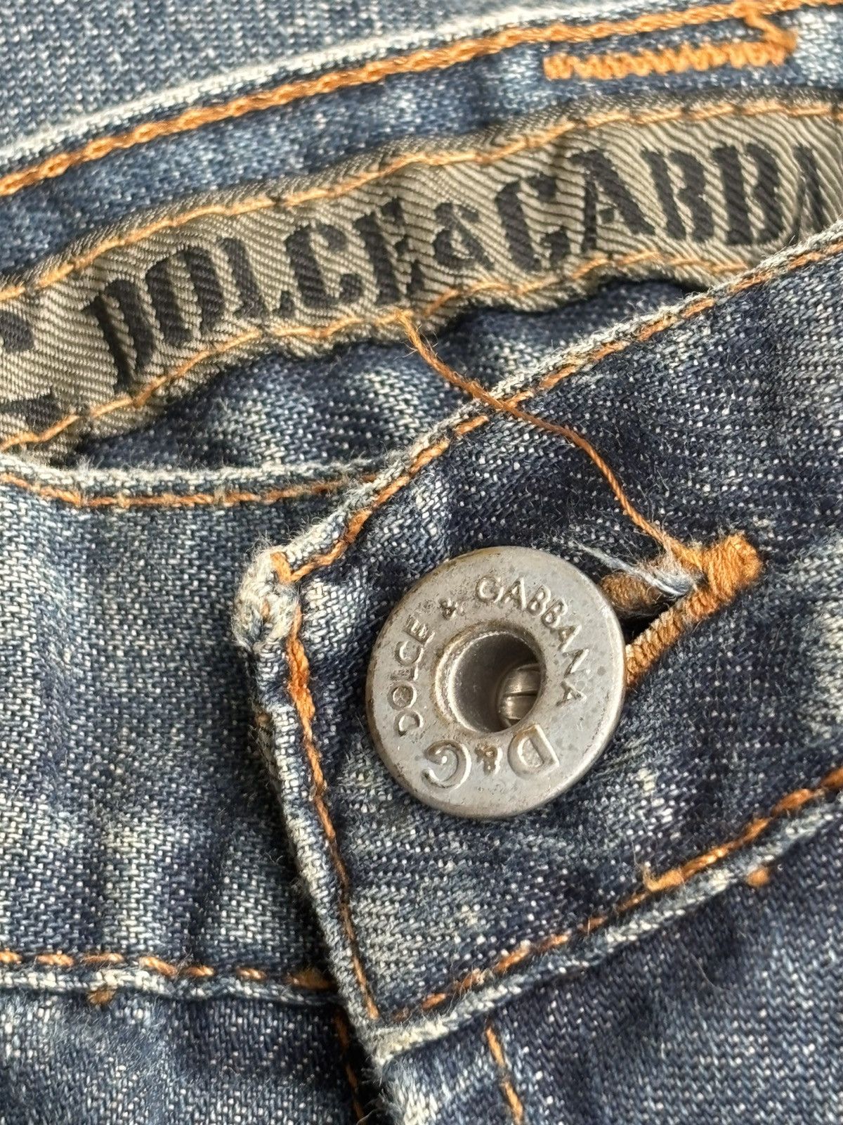 Dolce & Gabbana SS04 Cargo Denim Jeans Size US 30 / EU 46 - 8 Thumbnail