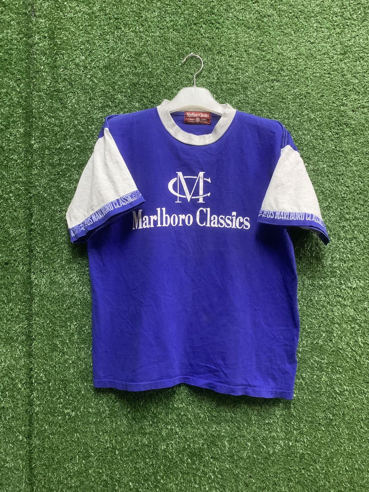 Marlboro × Marlboro Classics VINTAGE MARLBORO CLASSIC Tshirt Size US L / EU 52-54 / 3 - 1 Thumbnail