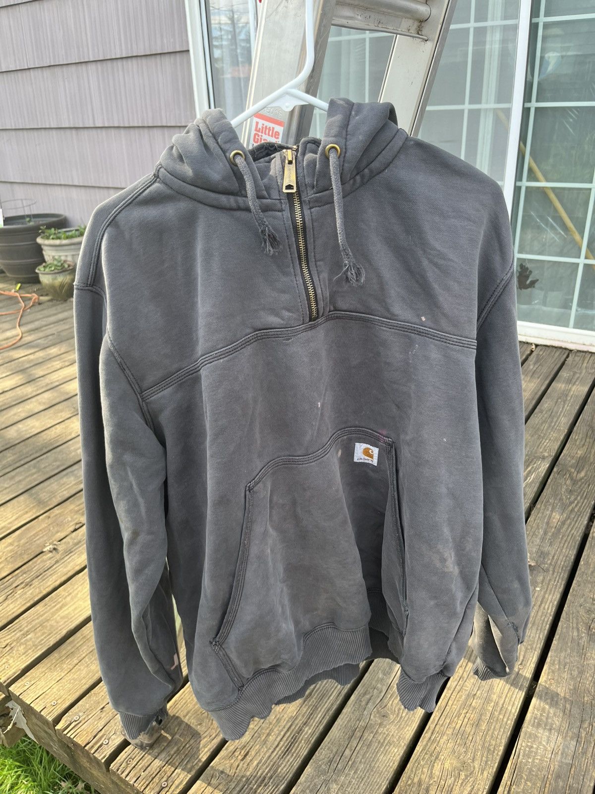 Carhartt Vintage Carhartt Hooded Jacket Size US L / EU 52-54 / 3 - 1 Thumbnail