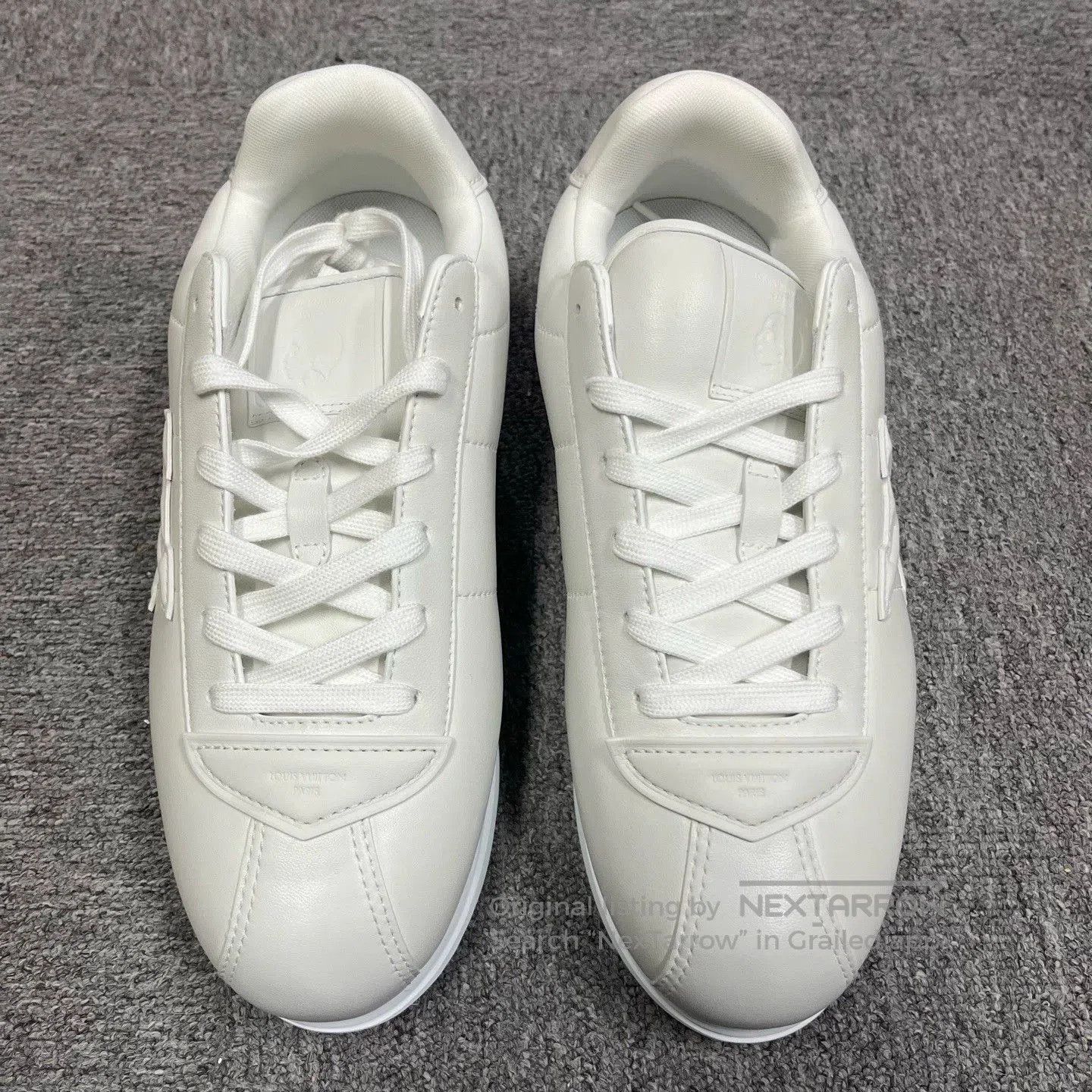 Louis Vuitton louis vuitton white low-top casual sneakers. Size US 10 / EU 43 - 2 Thumbnail