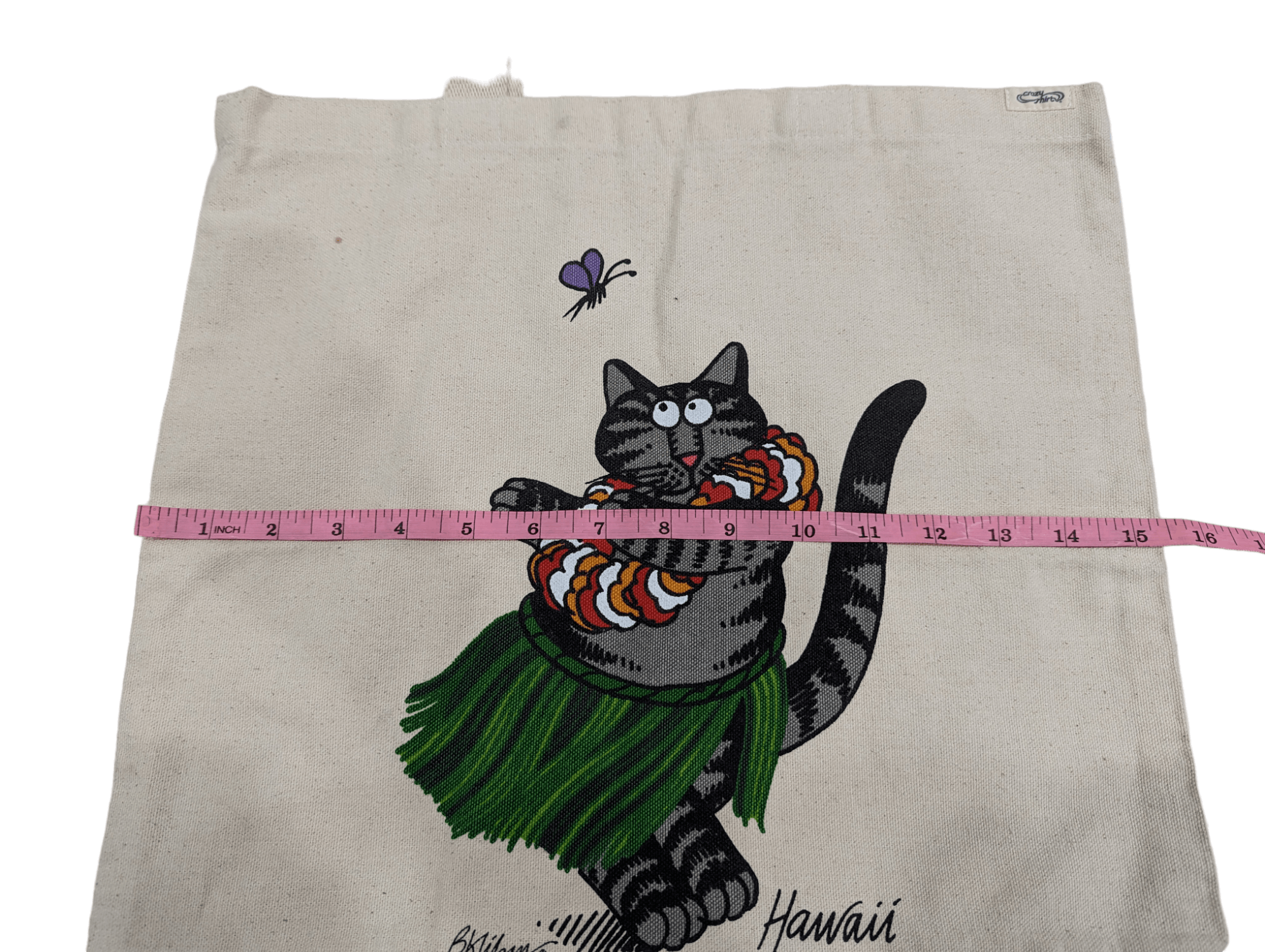 Vintage CRAZY SHIRT BKLIBAN TOTE BAG Size ONE SIZE - 6 Thumbnail
