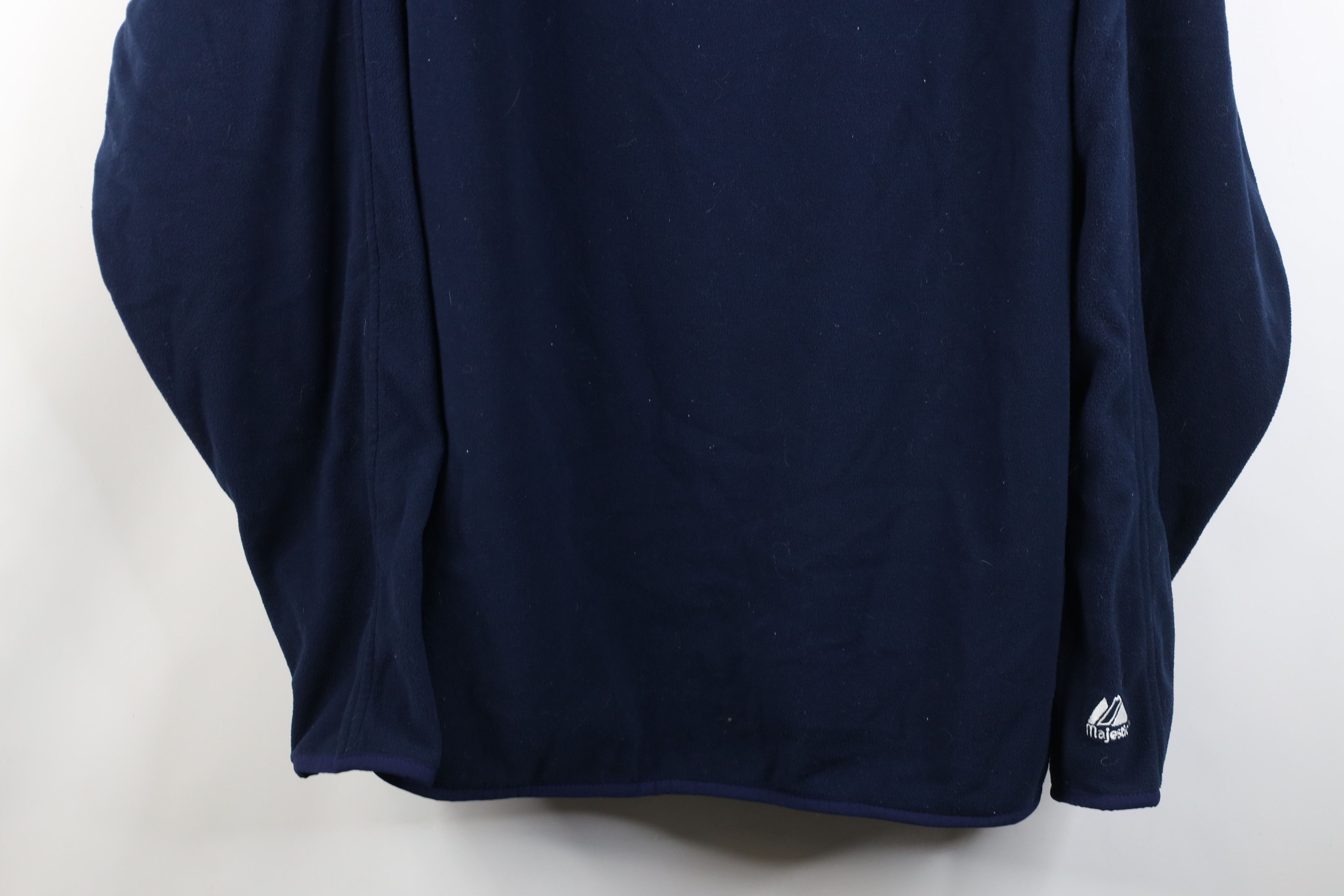 Majestic Vintage 90s Majestic Cleveland Baseball Fleece Sweater Size US XXL / EU 58 / 5 - 3 Thumbnail