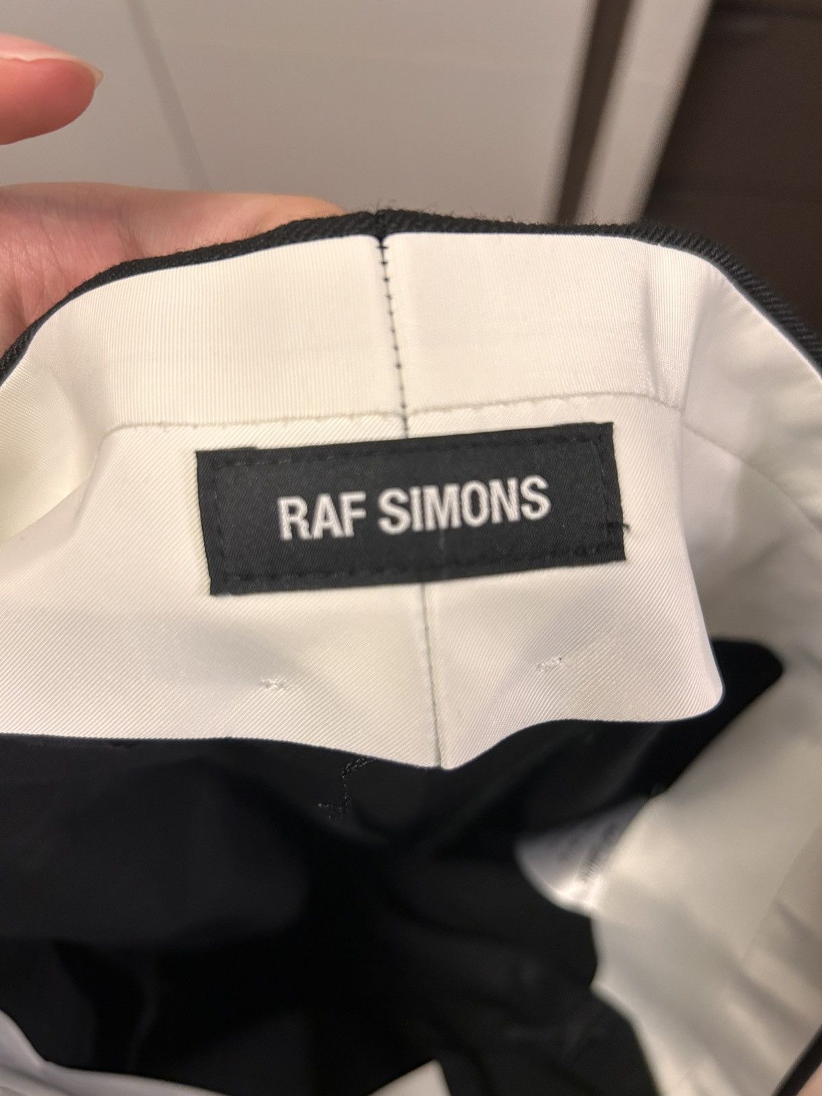 Raf Simons Raf Simons AW18/19 Slim Space Pants With Pockets Size US 30 / EU 46 - 2 Thumbnail