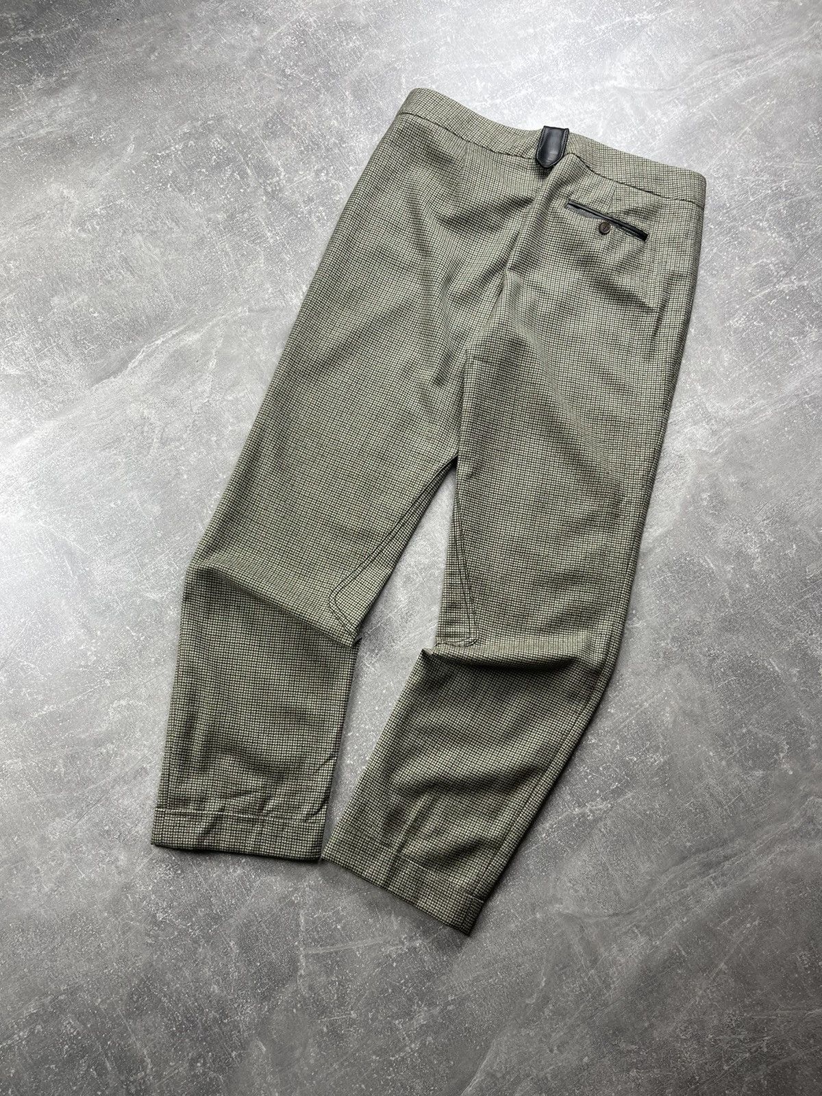 Etro Etro Milano Tailored Riding Style Pants Houndstooth Pattern Size 30" / US 8 / IT 44 - 6 Thumbnail