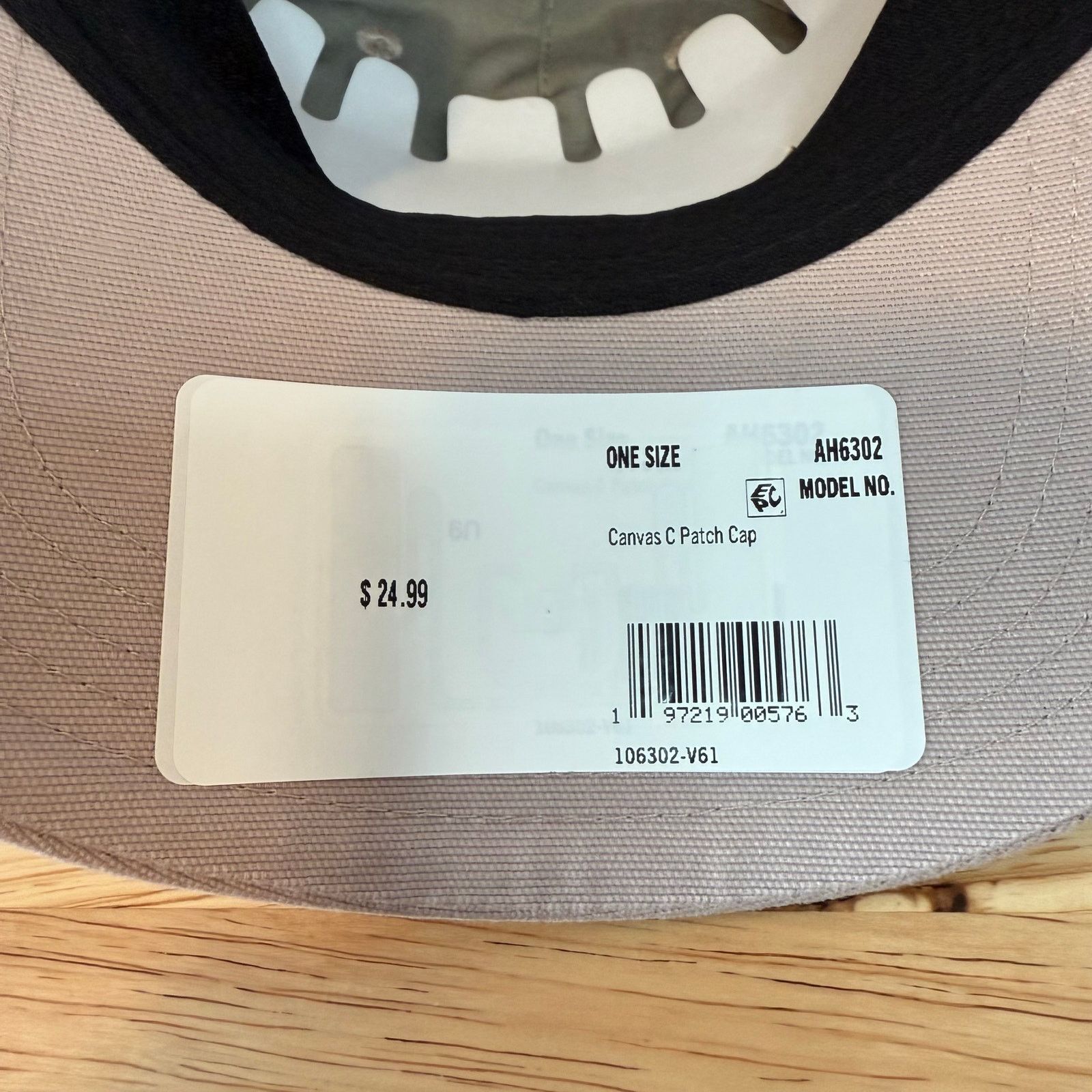 Carhartt Carhartt Force Canvas C Patch Navy Adjustable Hat OS New NWT Size ONE SIZE - 5 Thumbnail
