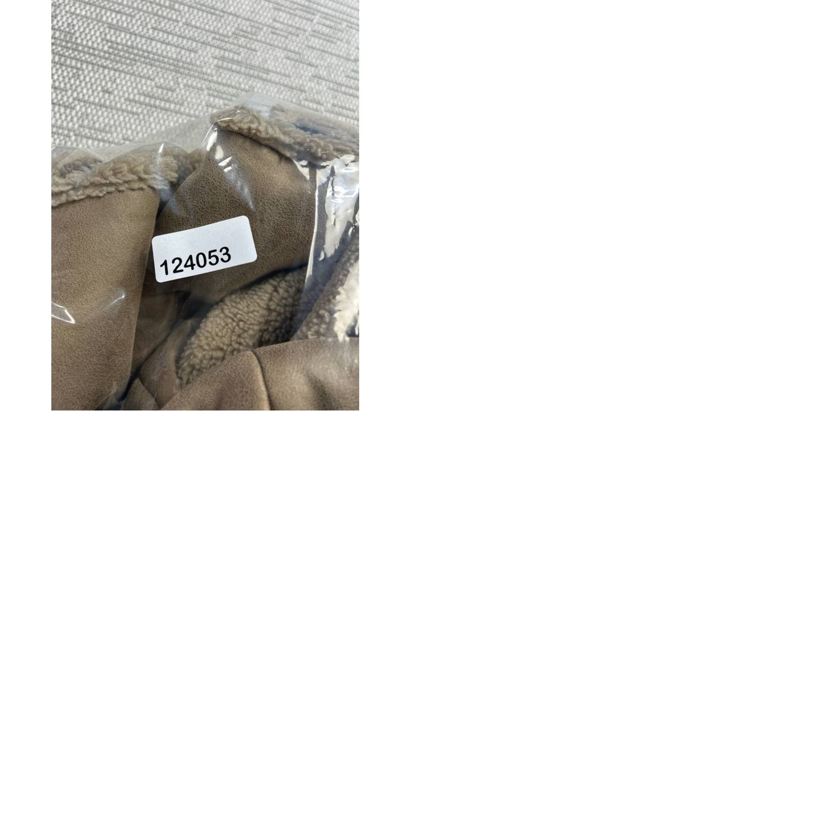 Zara Zara Biker Moto Jacket Women Small Beige Faux Leather Shearling Asymmetrical Zip Jacket Size S / US 4 / IT 40 - 9 Thumbnail