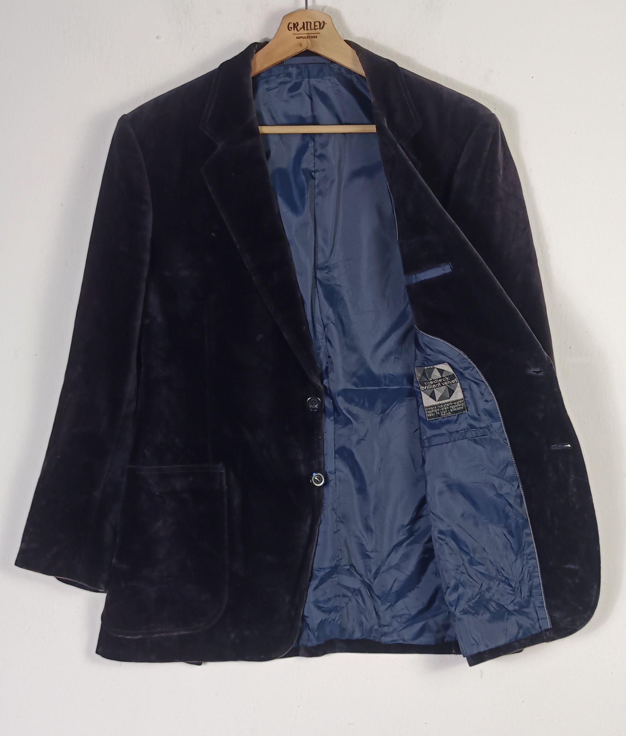 Velvet Niedieck Brilliant Velvet Coat Size US M / EU 48-50 / 2 - 2 Thumbnail