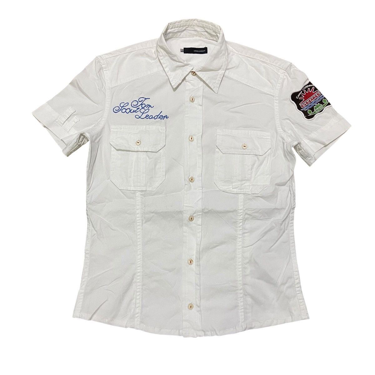 Dsquared2 Chemise Dsquared2 Shirt - White Size US M / EU 48-50 / 2 - 1 Thumbnail