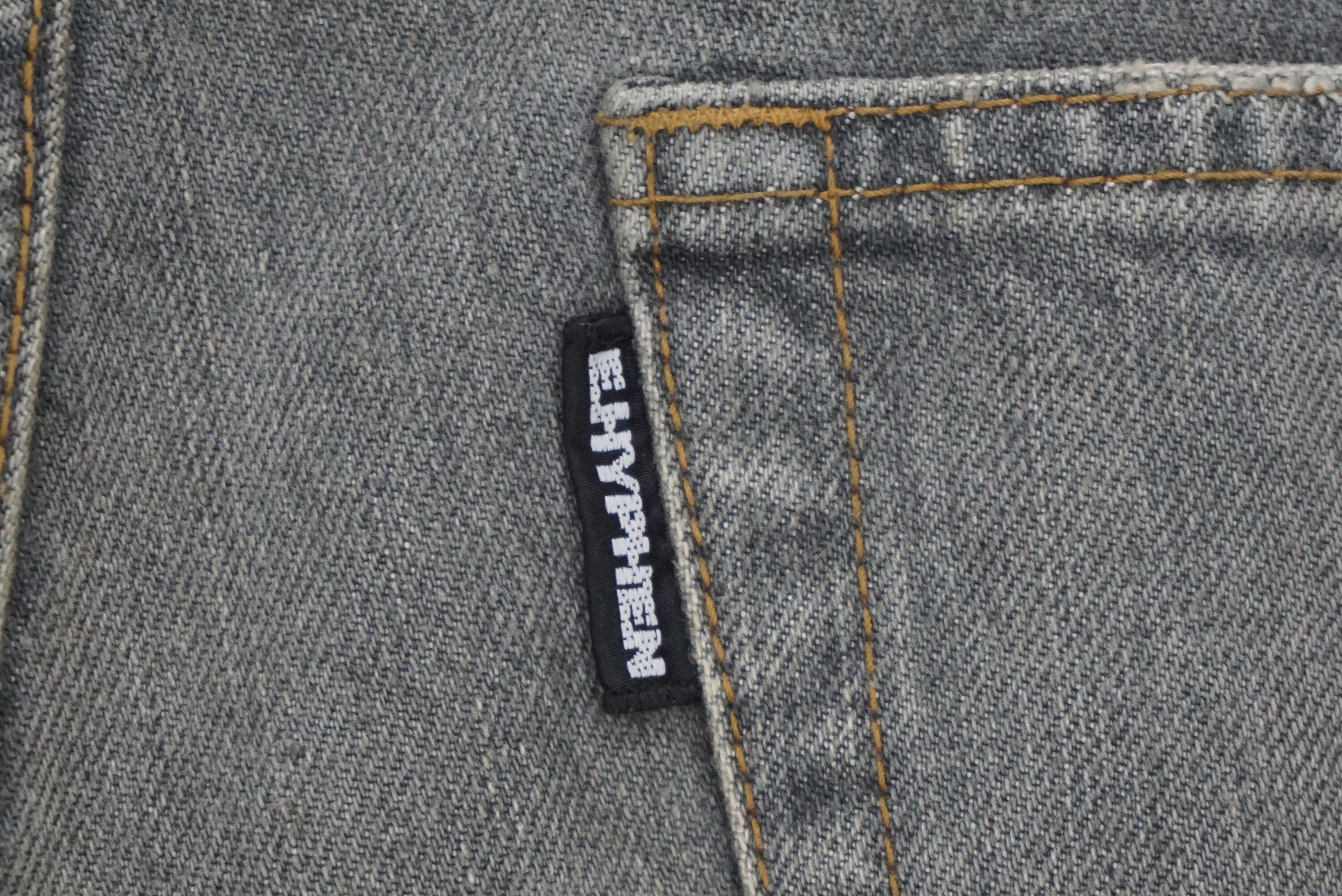 If Six Was Nine 🔥DIOR STYLE JEANS🔥E Hyphen Jeans W34xL35 Velour Trim x7 Size US 34 / EU 50 - 8 Thumbnail