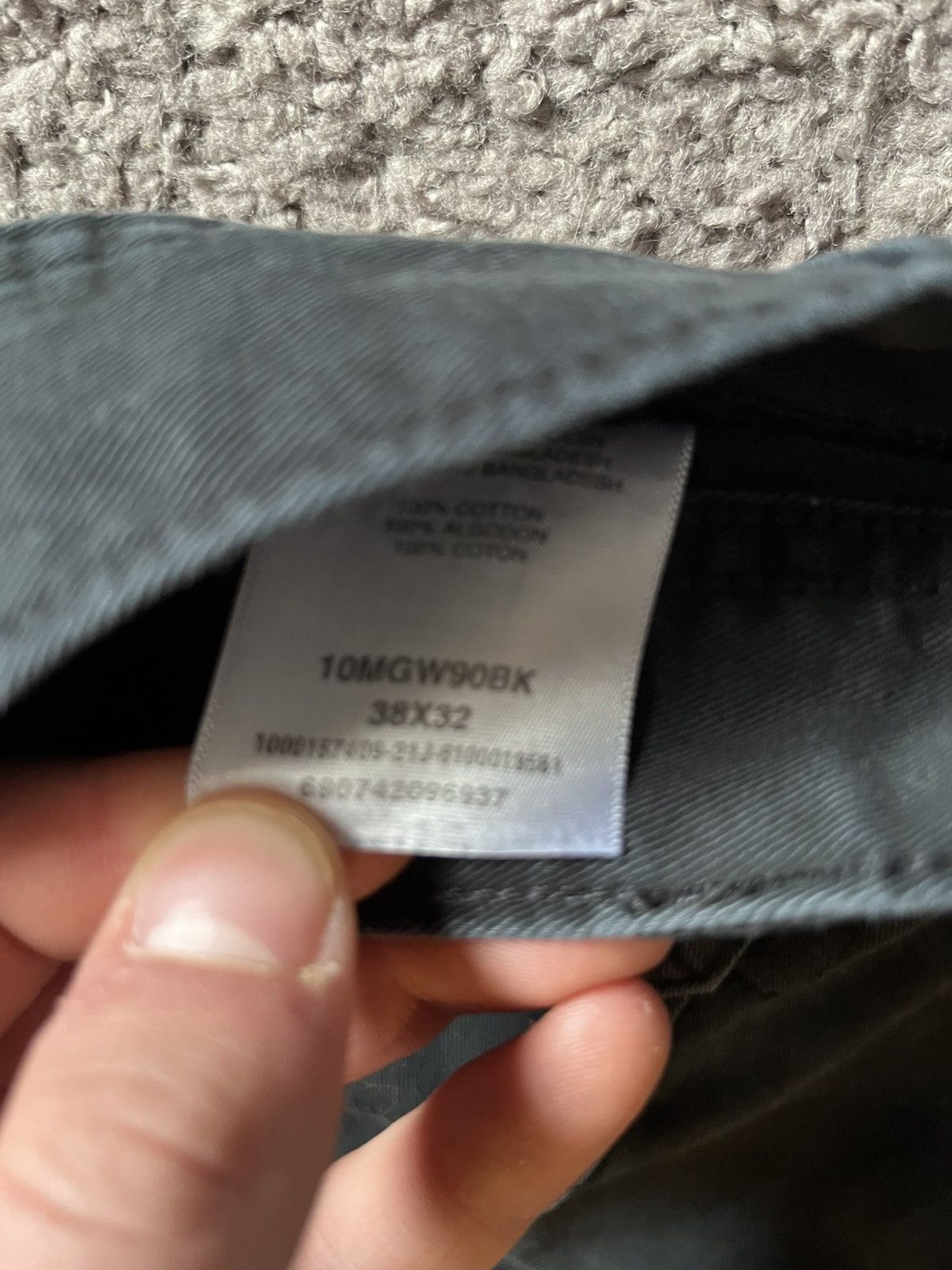 Wrangler Wrangler Black Cargos Size US 38 / EU 54 - 3 Thumbnail