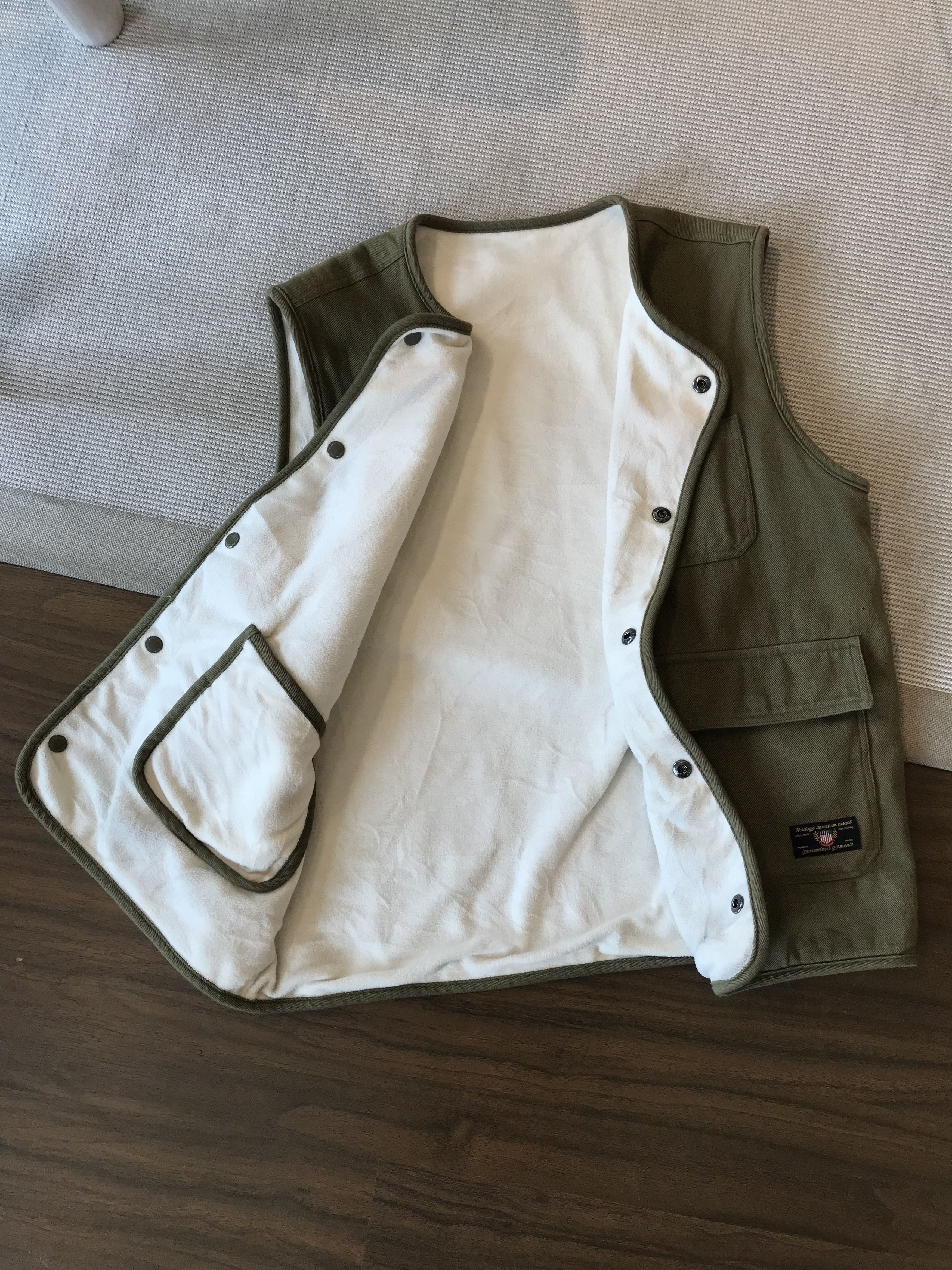 Japanese Brand Unionmade Vest - Reversible Size 46L - 8 Thumbnail