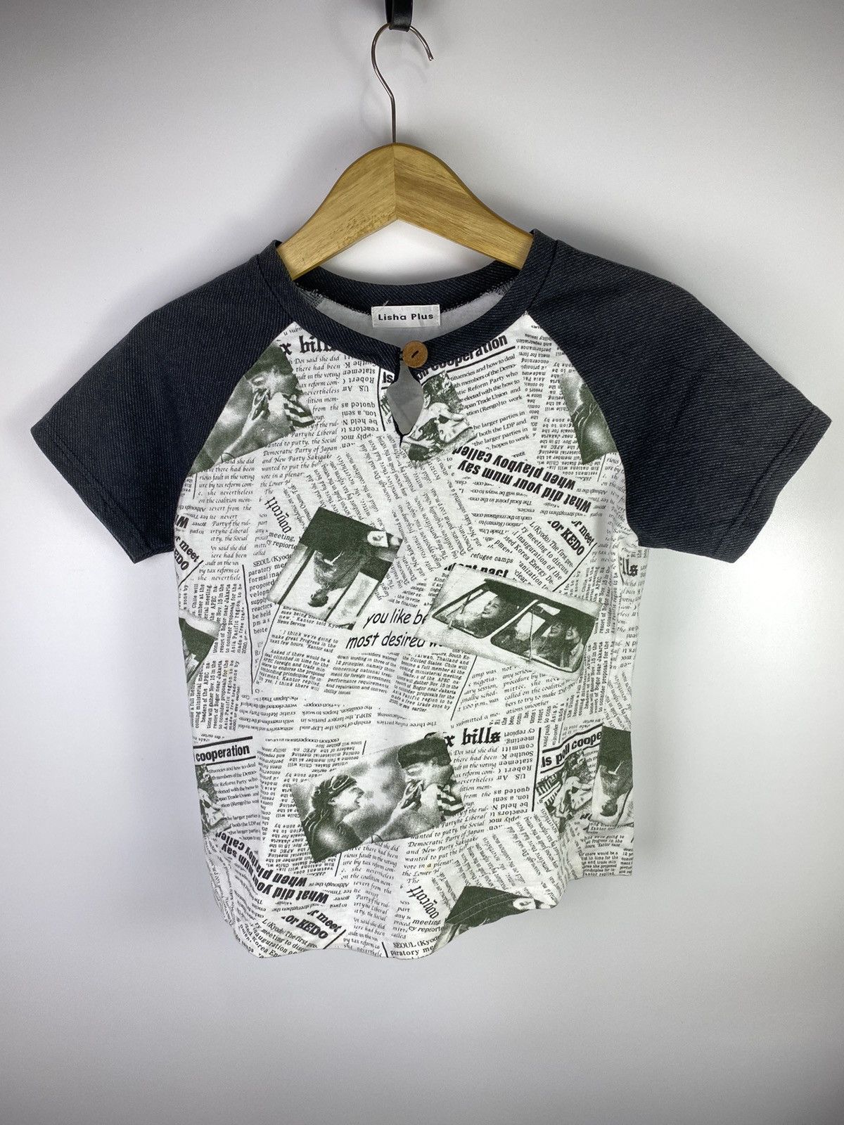 Hysteric Glamour × If Six Was Nine × Japanese Brand lisha plus newsspaper tee japanese brand Size US S / EU 44-46 / 1 - 2 Thumbnail