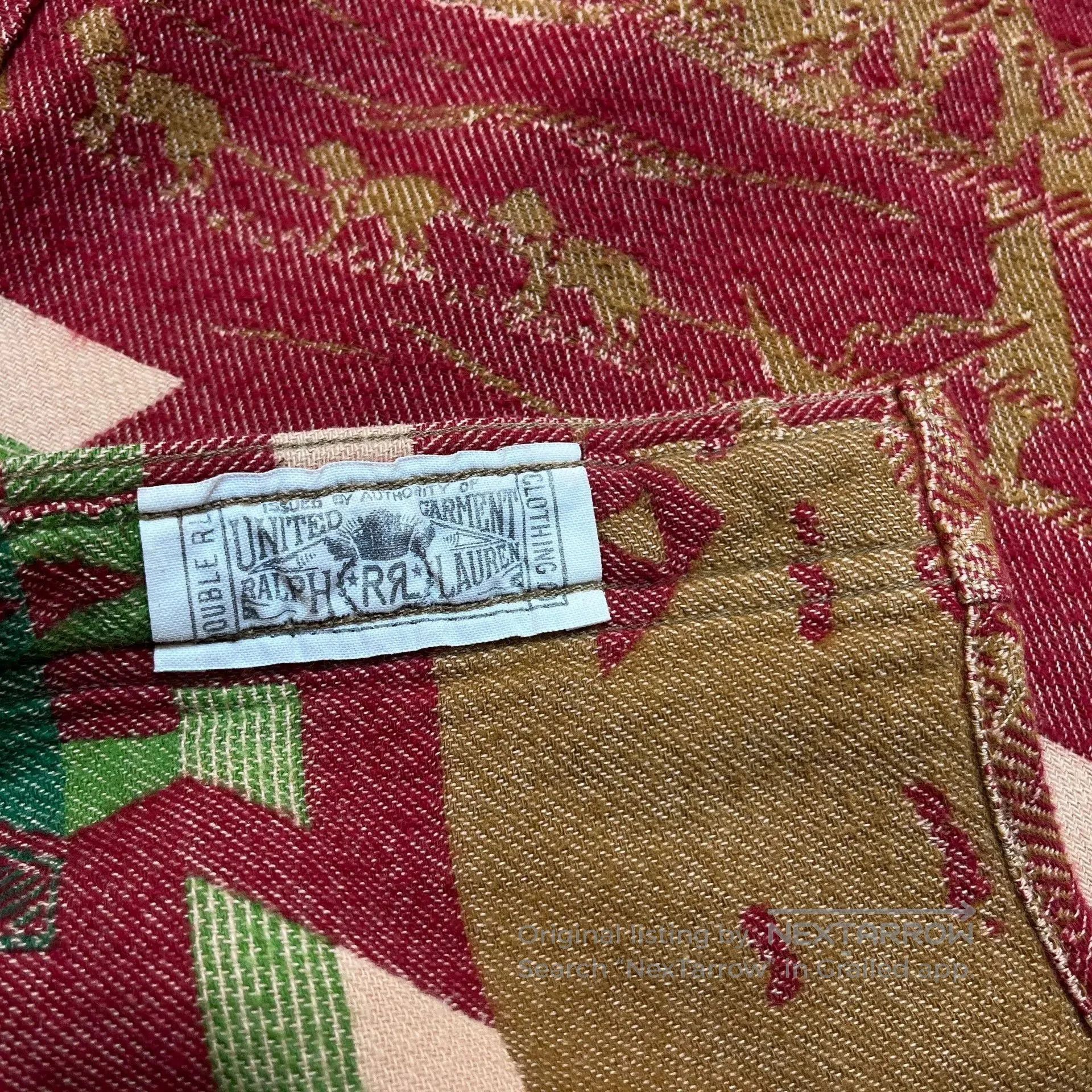 RRL Ralph Lauren RRL Southwestern Red Shirt by Ralph Lauren. Size US M / EU 48-50 / 2 - 6 Thumbnail