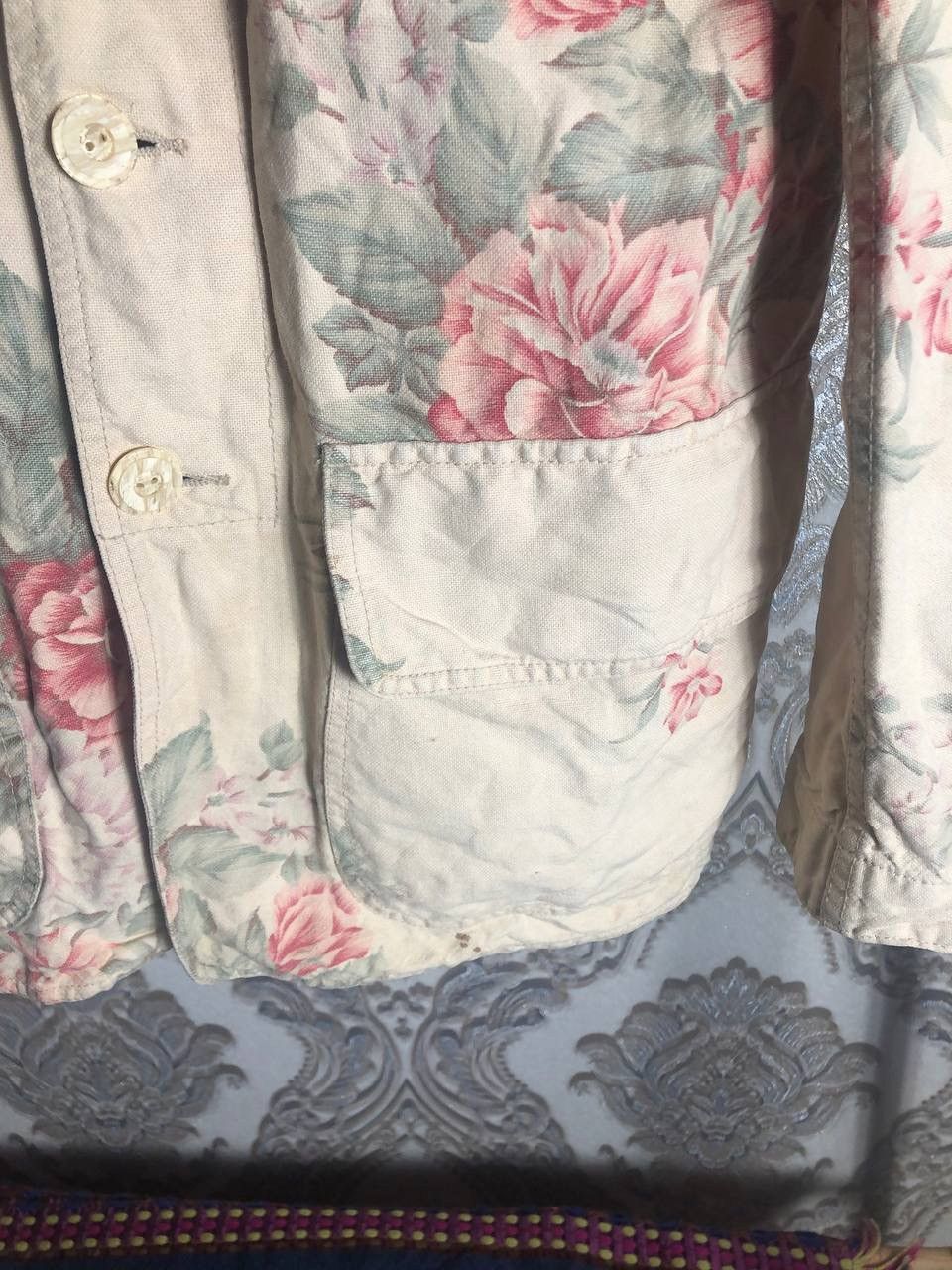 Polo Ralph Lauren × Vintage VERY RARE POLO RALPH LAUREN FLOWERS COTTON BLAZERS Y2K 90s Size US S / EU 44-46 / 1 - 5 Thumbnail