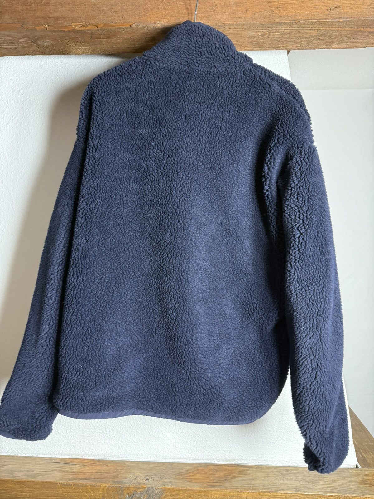 Bally Bally Sherpa Fleece Jacket Navy Size M-L Size US M / EU 48-50 / 2 - 5 Thumbnail