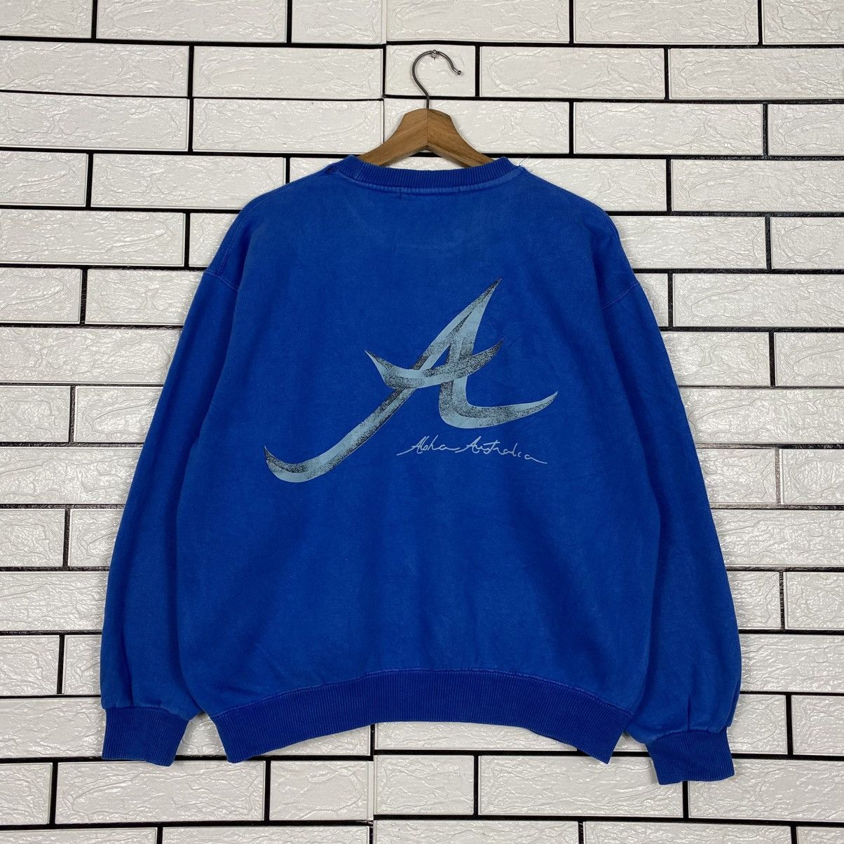 Japanese Brand Vintage Sweatshirt Aloha Hawaii Big Logo Size US M / EU 48-50 / 2 - 9 Thumbnail