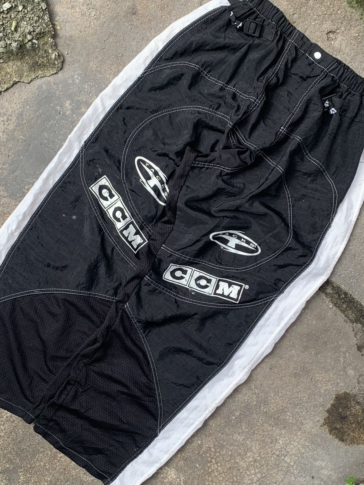 Ccm × Vintage Vintage 90s CCM Dirt Bike Style Riding Baggy Pants Size US 34 / EU 50 - 2 Thumbnail