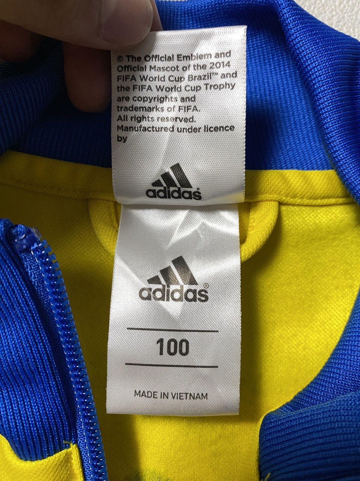 Adidas Vintage Adidas Sweden National Team Track Top Jacket Size US M / EU 48-50 / 2 - 9 Thumbnail