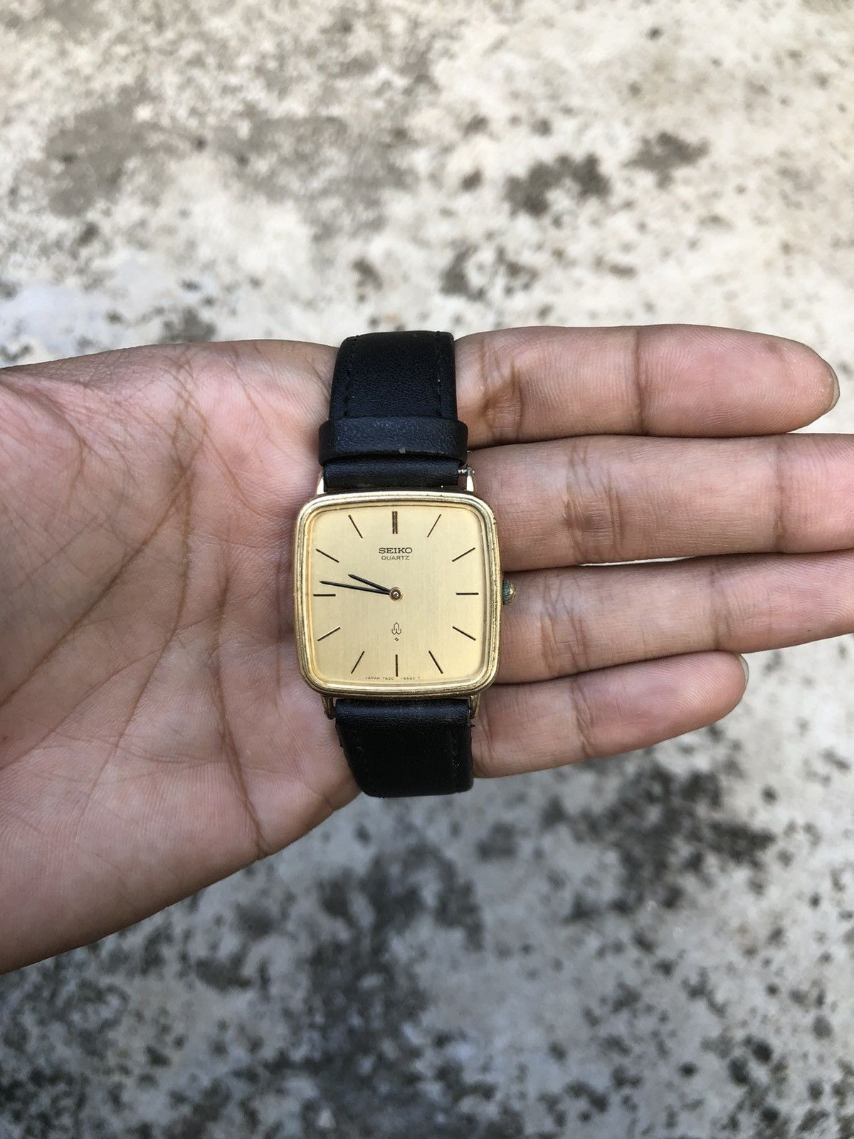 Japanese Brand × Seiko × Vintage Vintage Seiko Tank Gold Quartz Japan Size ONE SIZE - 2 Thumbnail