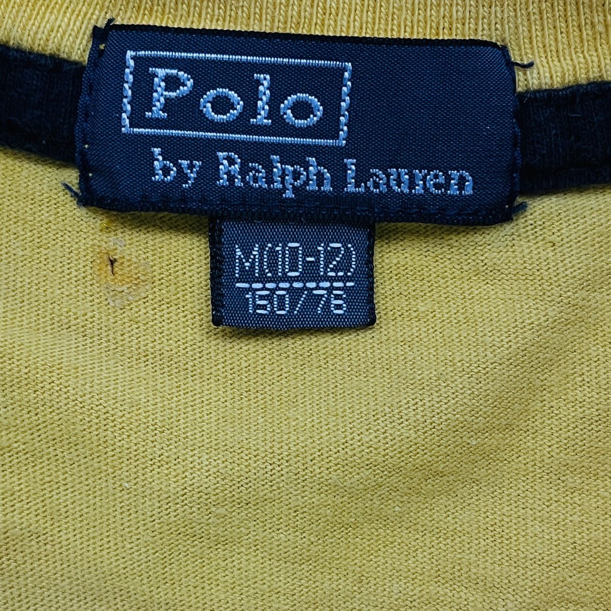 Polo Ralph Lauren × Ralph Lauren × Vintage Vintage Ralph Lauren Body Fit ESP Spain TShirt Size M / US 6-8 / IT 42-44 - 16 Thumbnail