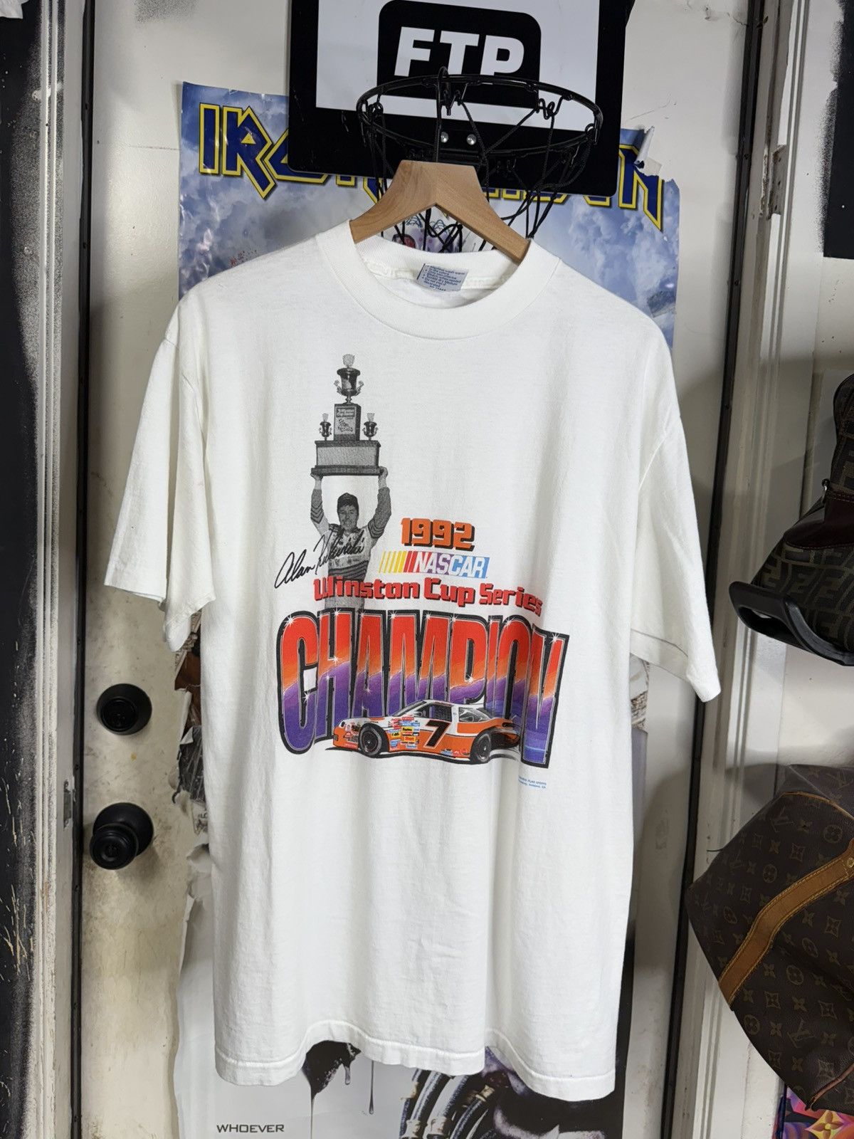 Vintage Vintage 90’s Nascar Winston Cup T-Shirt Adult Size Large Size US L / EU 52-54 / 3 - 1 Thumbnail