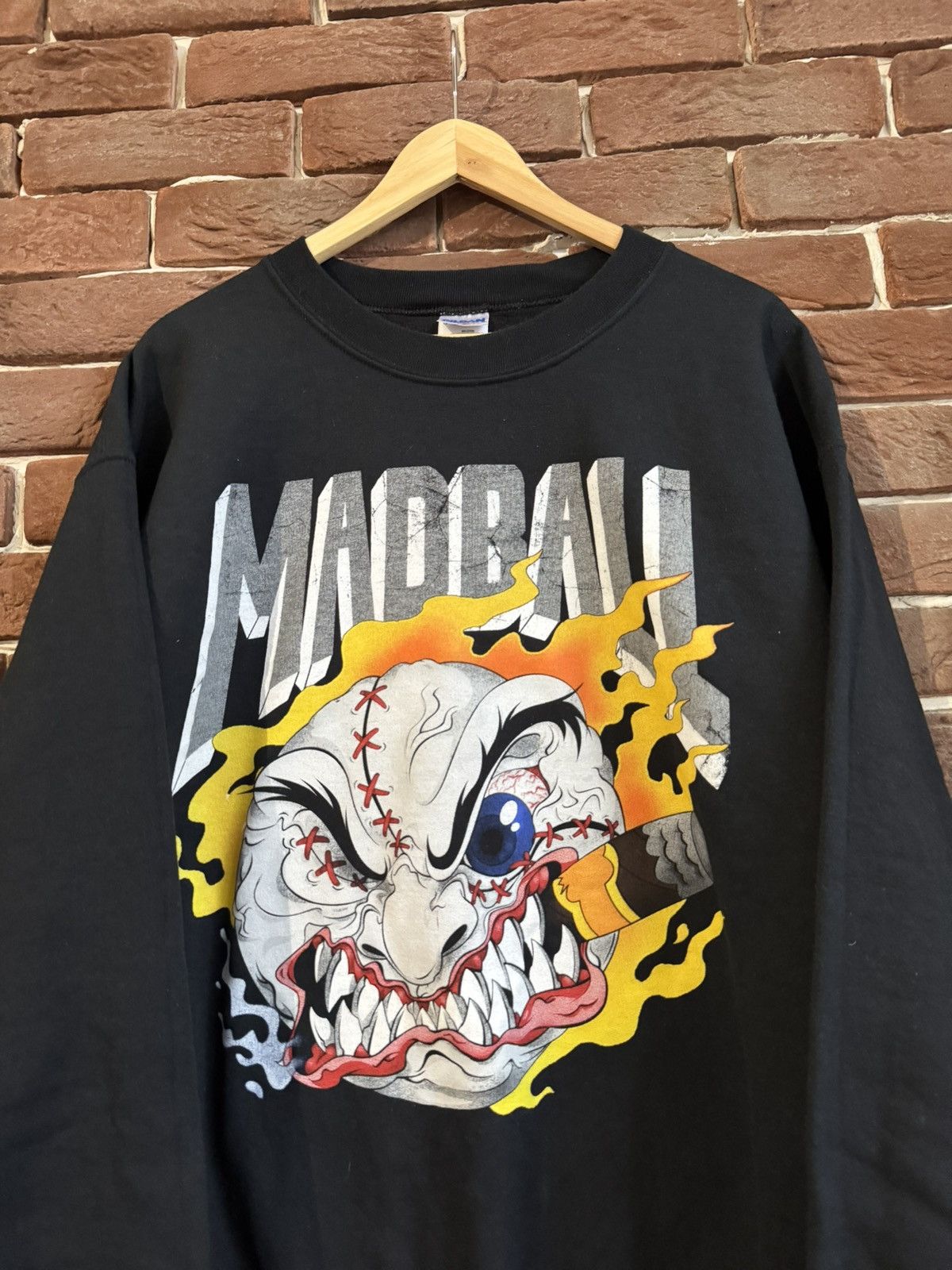 Band Tees Rare Vintage Madball ball of destruction Band Sweatshirt 00s Size US L / EU 52-54 / 3 - 2 Thumbnail