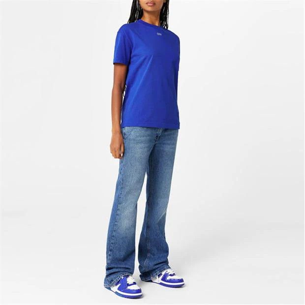 Off-White o1g2r1mq1224 T Shirt in Blue Size XXS / US 00 / IT 34 - 6 Thumbnail