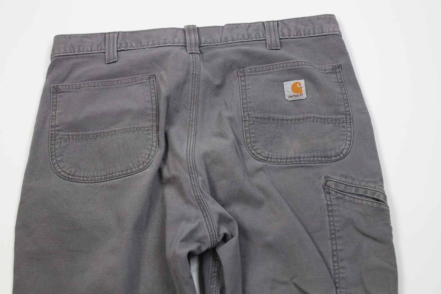 Carhartt Vintage Y2K Carhartt Fit Canvas Wide Leg Dungaree Pants Size US 38 / EU 54 - 10 Thumbnail