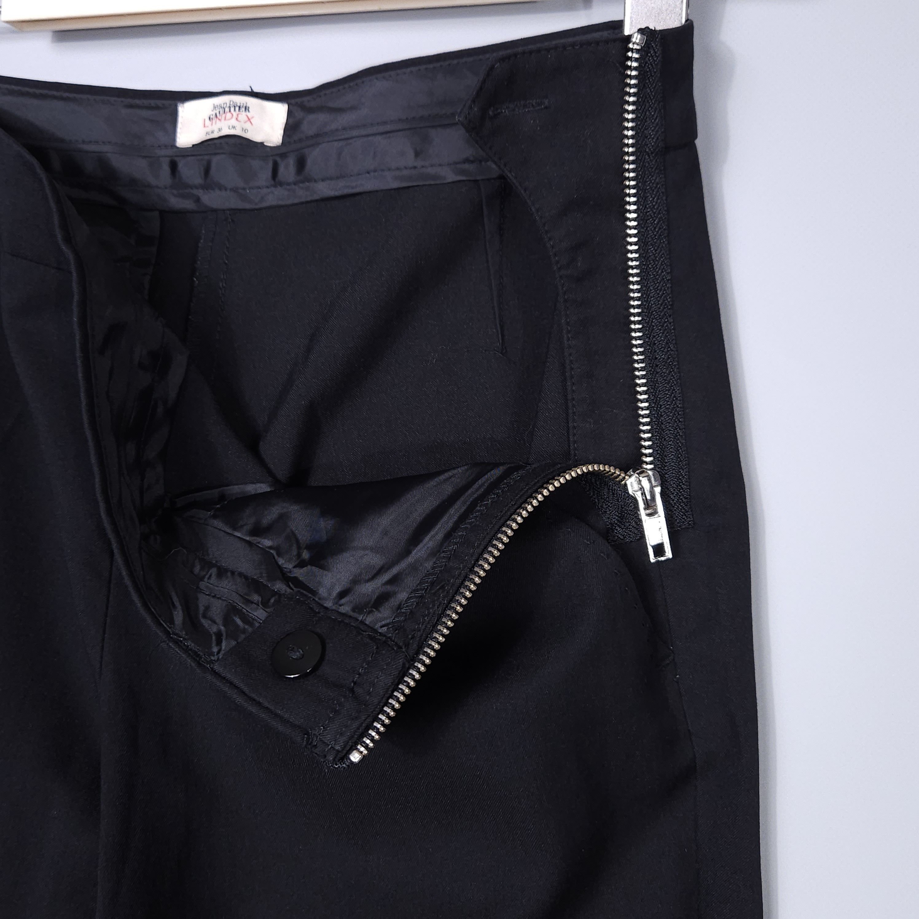 Jean Paul Gaultier Jean Paul Gaultier x Lindex Pants Tapered Zipper Detail Size 28" / US 6 / IT 42 - 4 Thumbnail