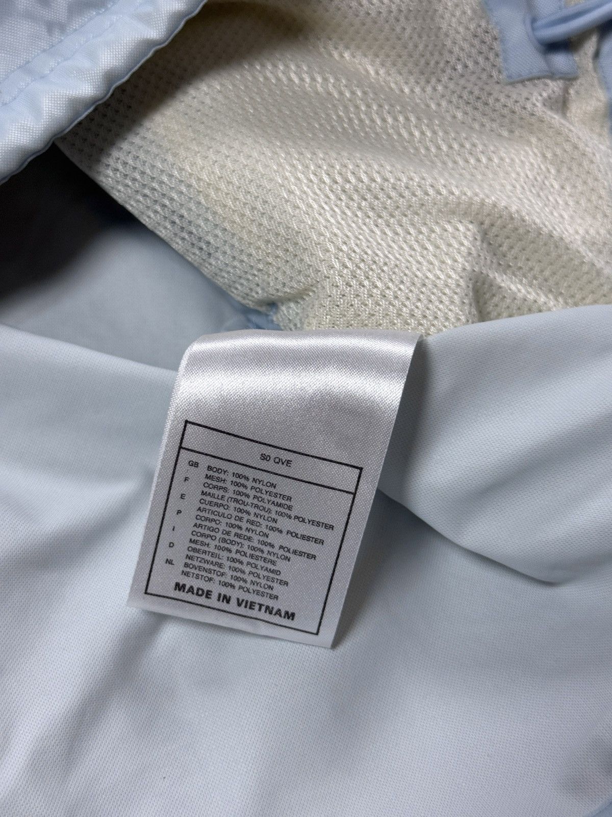 Nike Nike anorak track jacket vintage baby blue 90s center swoosh Size US M / EU 48-50 / 2 - 4 Thumbnail