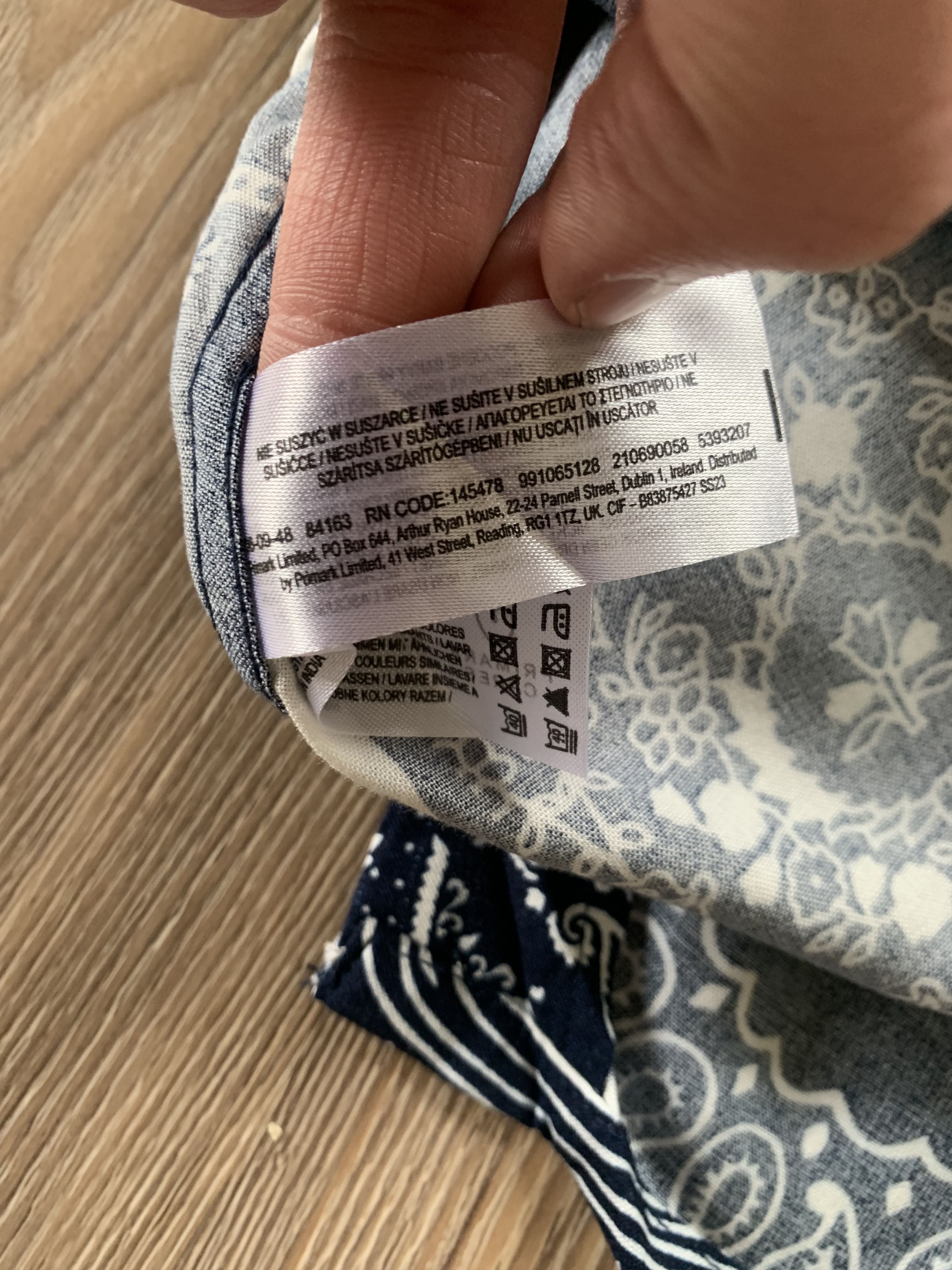 Primark Primark Regular Fit Printed Hawaiian Shirt Size US XXL / EU 58 / 5 - 8 Thumbnail