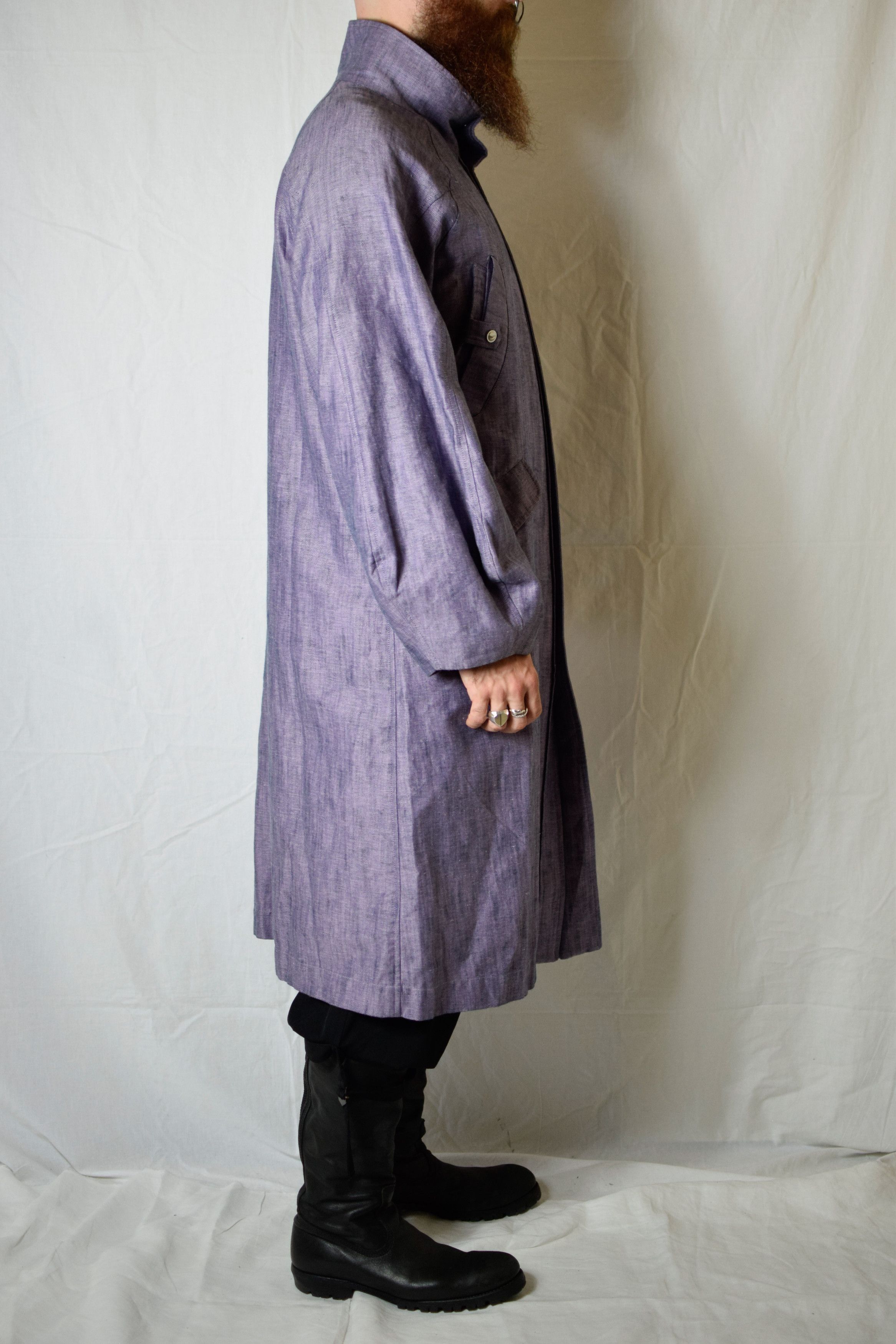 Kiko Kostadinov Kiko Kostadinov SS22 Purple Torino Coat Size US M / EU 48-50 / 2 - 7 Thumbnail
