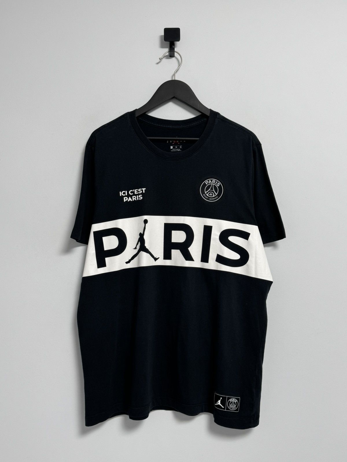 Jordan Brand Air Jordan Shirt St Germain Paris Jump Man Out Short Sleeve Size US XL / EU 56 / 4 - 1 Thumbnail