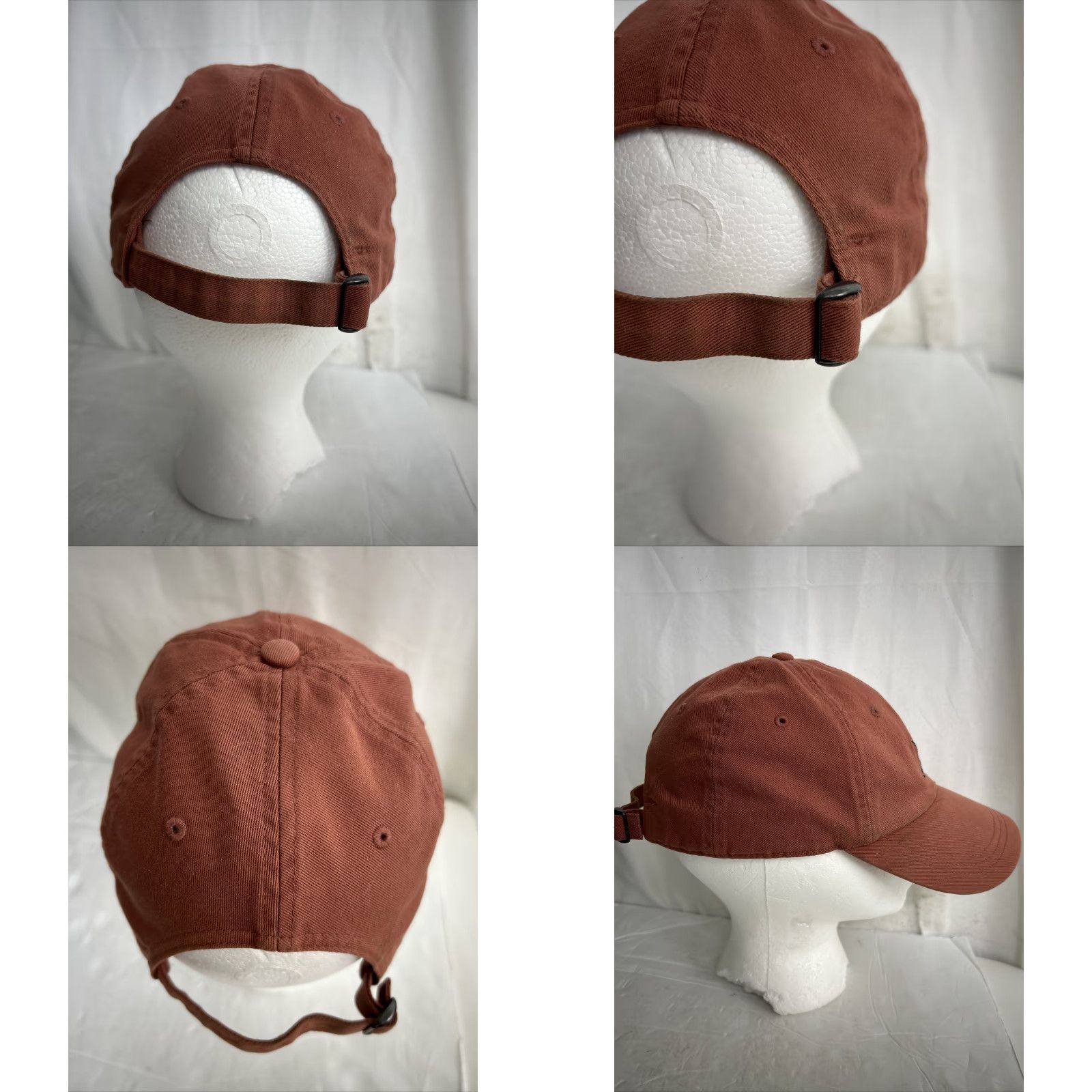 J.Crew J.CREW Golf Hat Men's Embroidered Graphic Rust Adjustable Size ONE SIZE - 8 Thumbnail