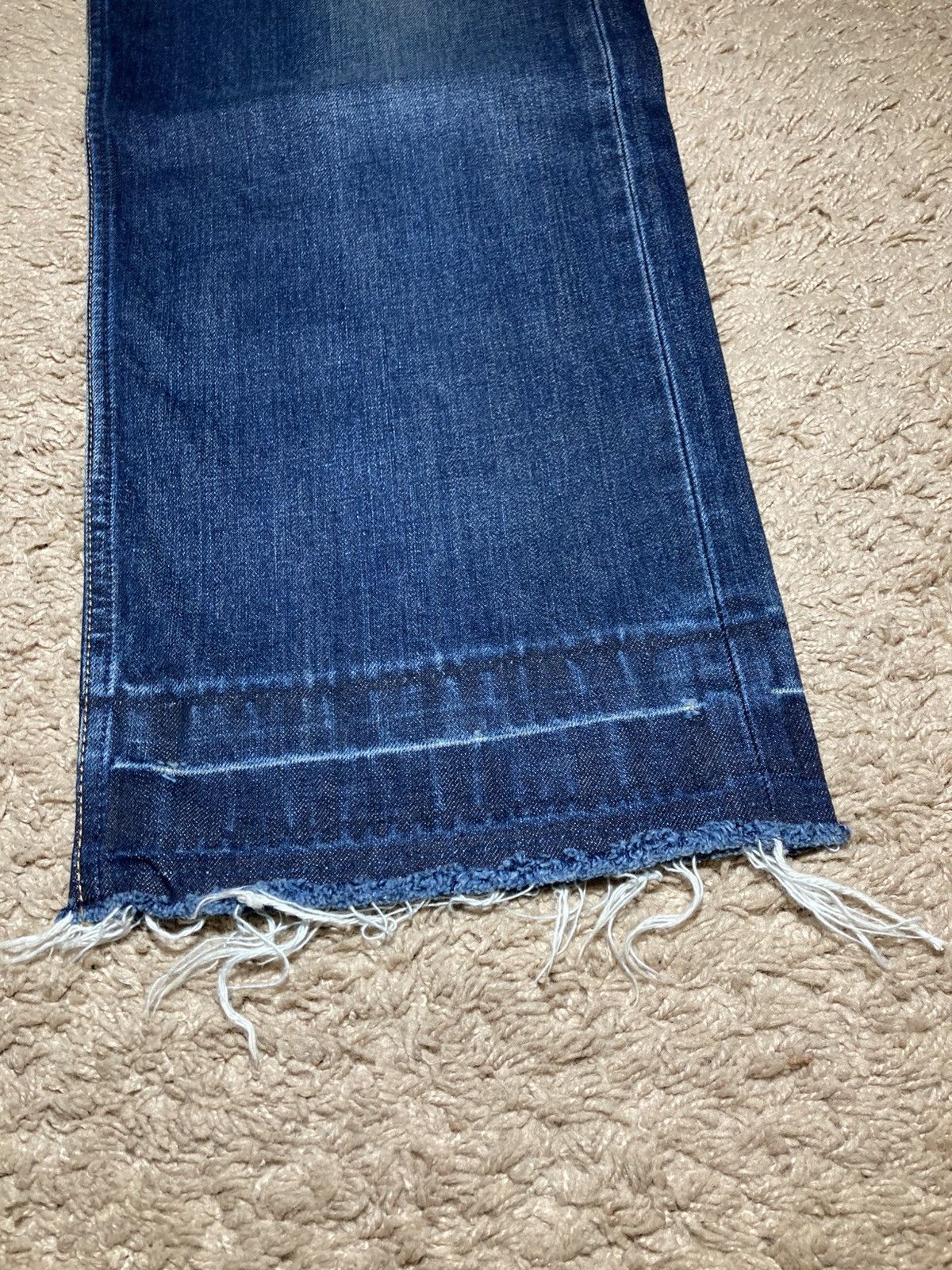 Celine New AW24 Celine Hedi Slimane Dark Wash Wesley 2024 Cut Kurt Size US 32 / EU 48 - 6 Thumbnail