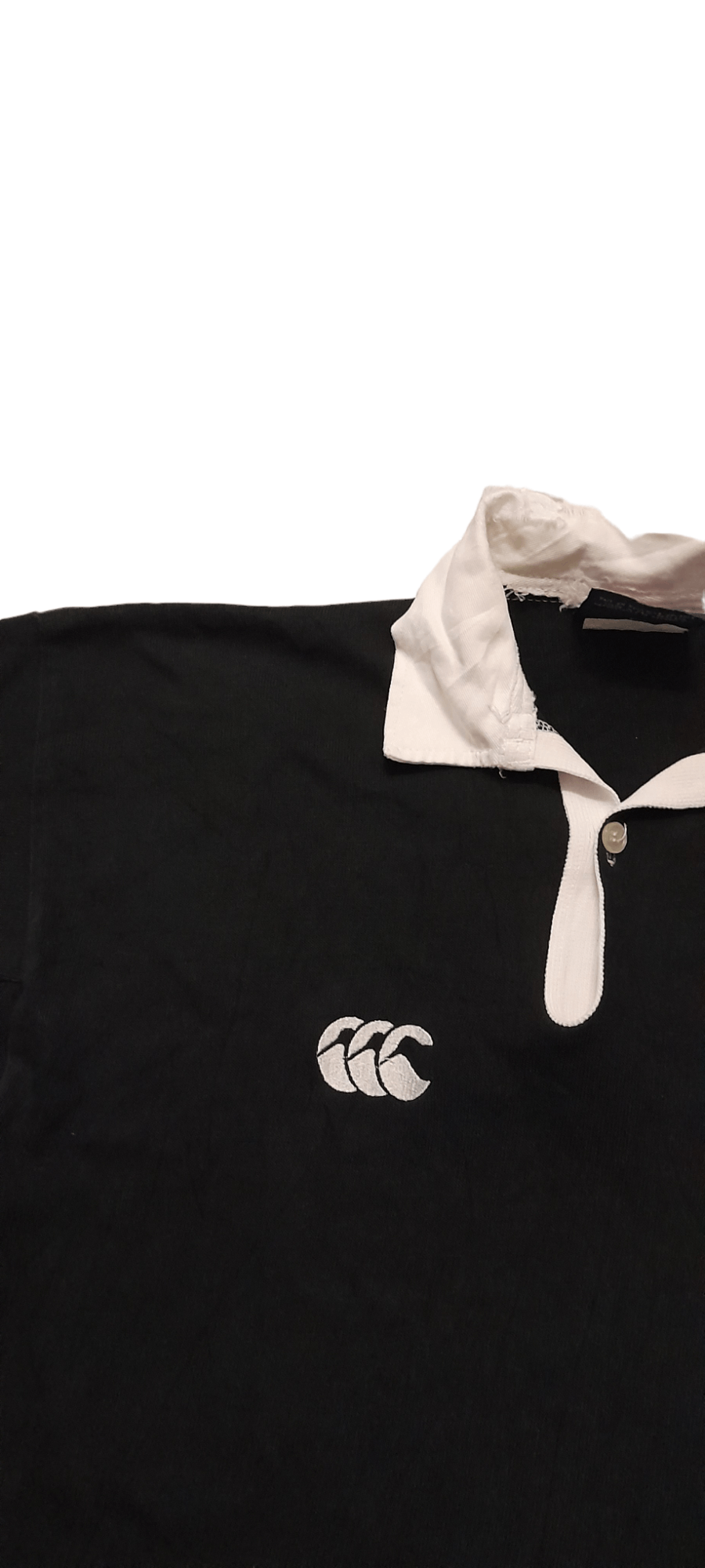 All Blacks × Canterbury of New Zealand × Vintage VTG CANTERBURY OF NEW ZEALAND ALL BLACK JERSEY(S169) Size US S / EU 44-46 / 1 - 4 Thumbnail