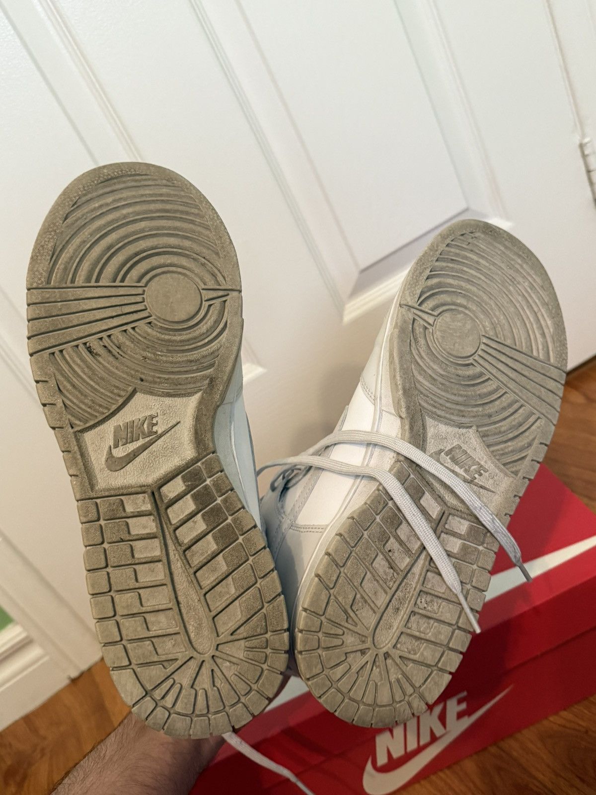Nike Nike dunk high grey Size US 10 / EU 43 - 5 Thumbnail