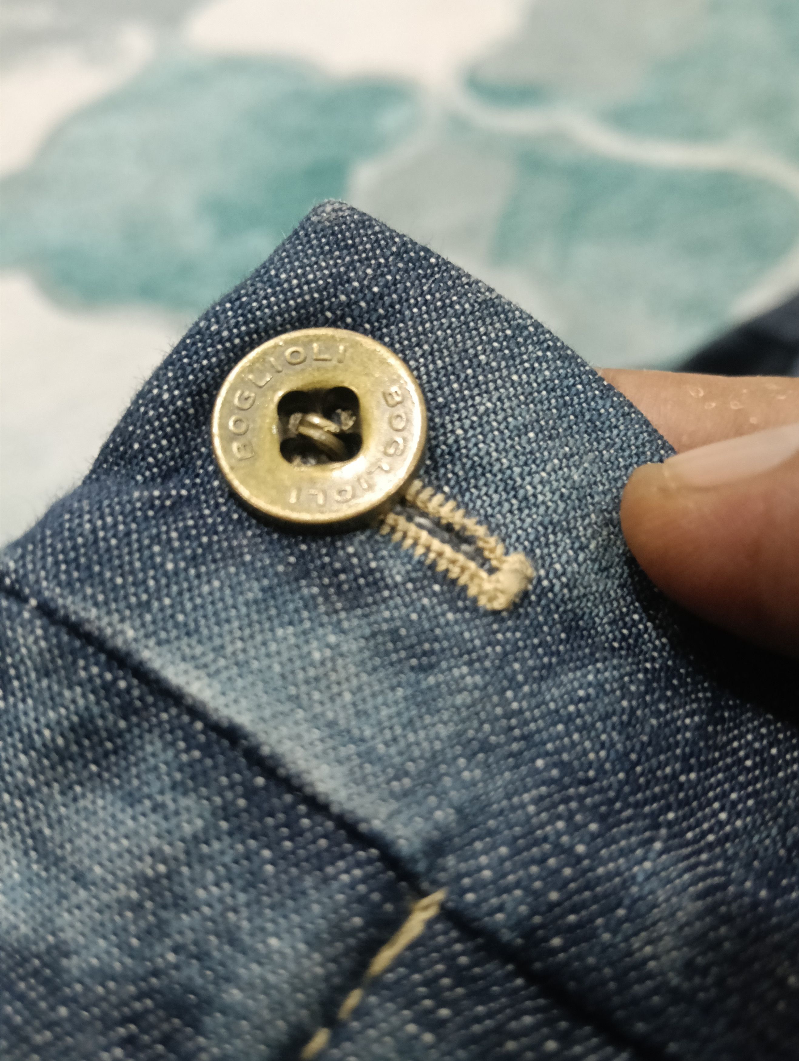 Boglioli × Designer Vintage Boglioli Like Baggy Size US 36 / EU 52 - 9 Thumbnail