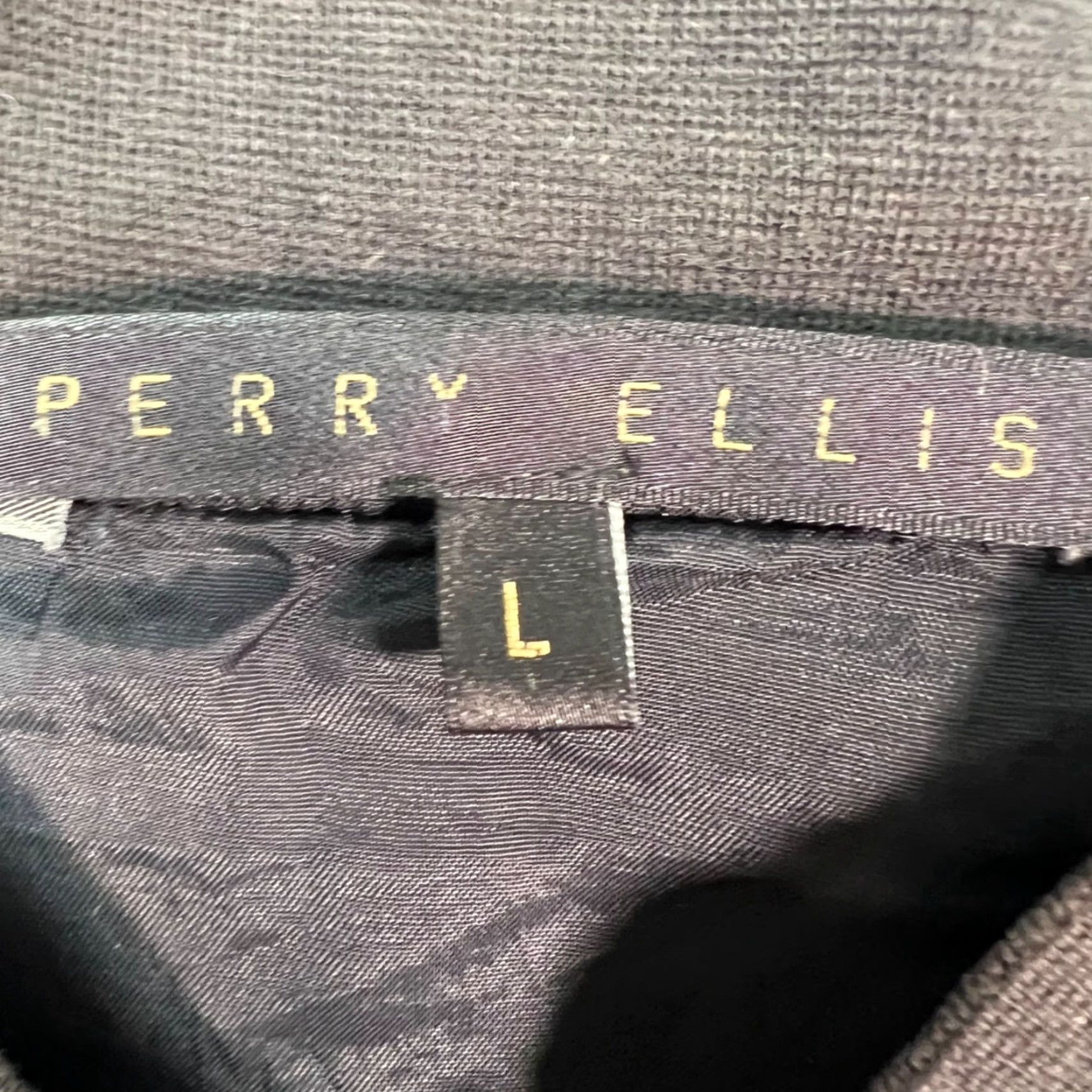Perry Ellis VTG Perry Ellis Scandia Ferrari America Race Team Silk Bomber Jacket L Mens Blue Silk Embroidered Logo Jacket Size US L / EU 52-54 / 3 - 3 Thumbnail