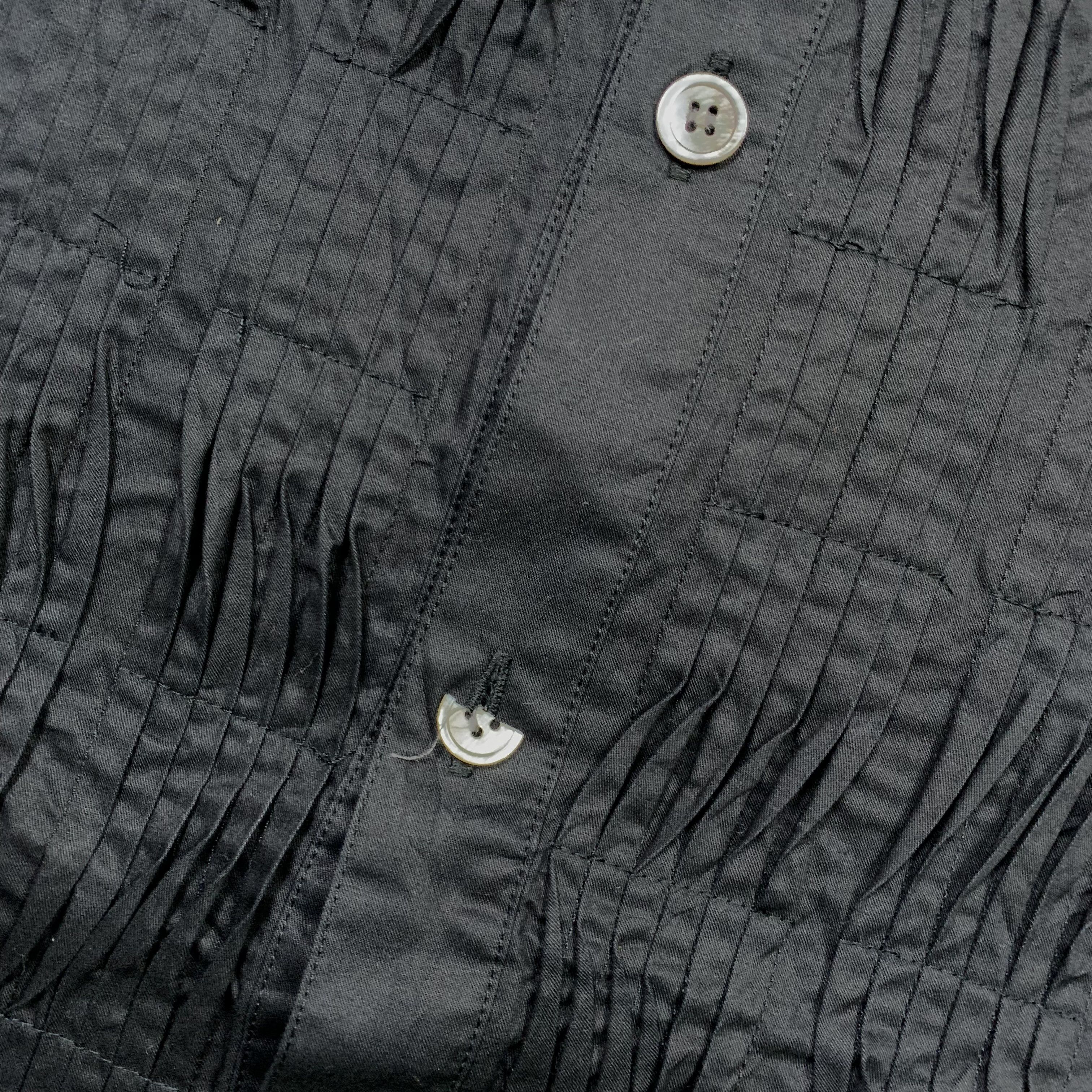 Issey Miyake Hai Sporting Gear by Issey Miyake Black Shirt Size US L / EU 52-54 / 3 - 11 Thumbnail